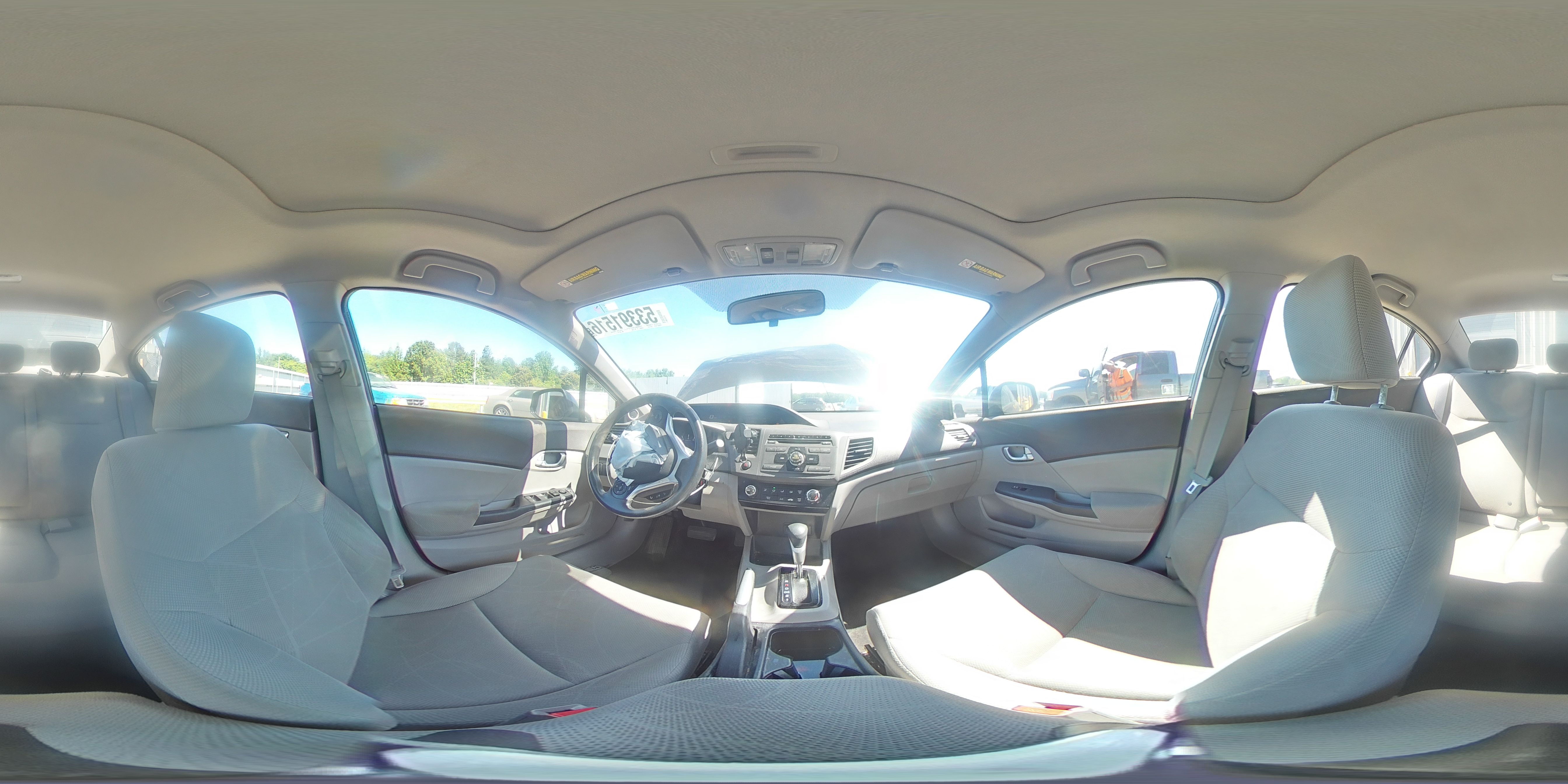 2012 Honda Civic Ex Black vin: 19XFB2F80CE001724