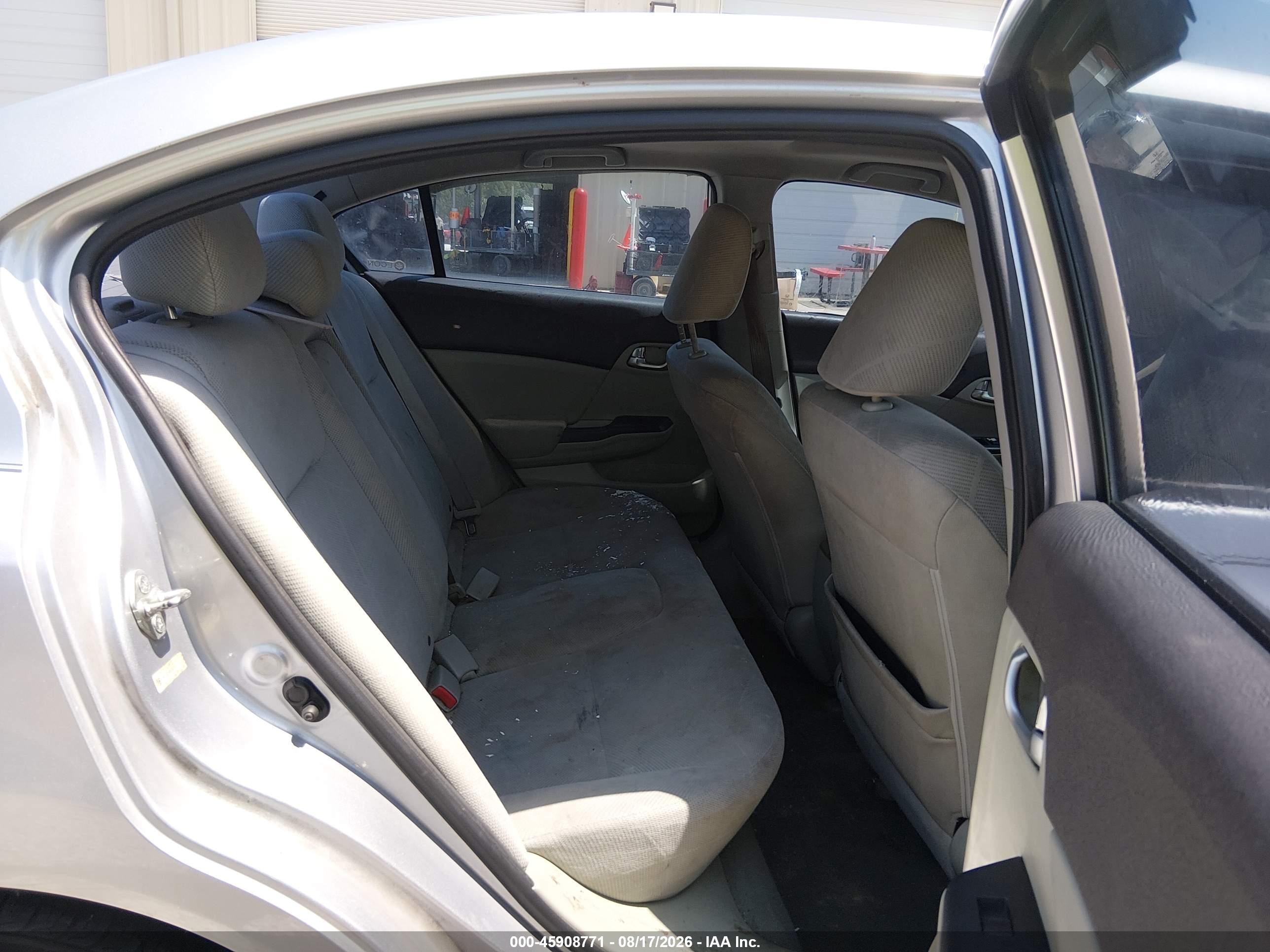 2012 Honda Civic Ex Серебряный vin: 19XFB2F80CE019723