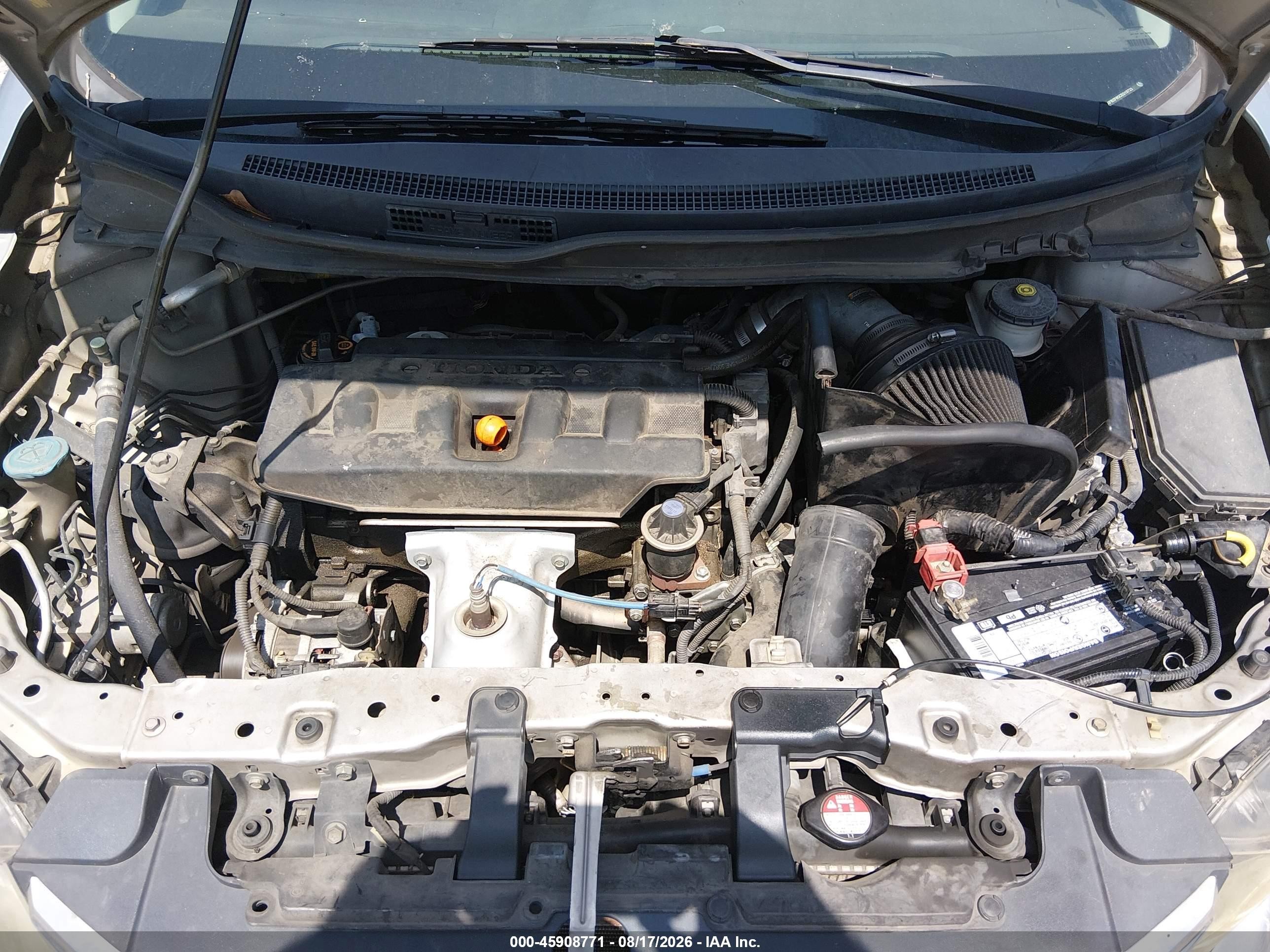 2012 Honda Civic Ex Серебряный vin: 19XFB2F80CE019723