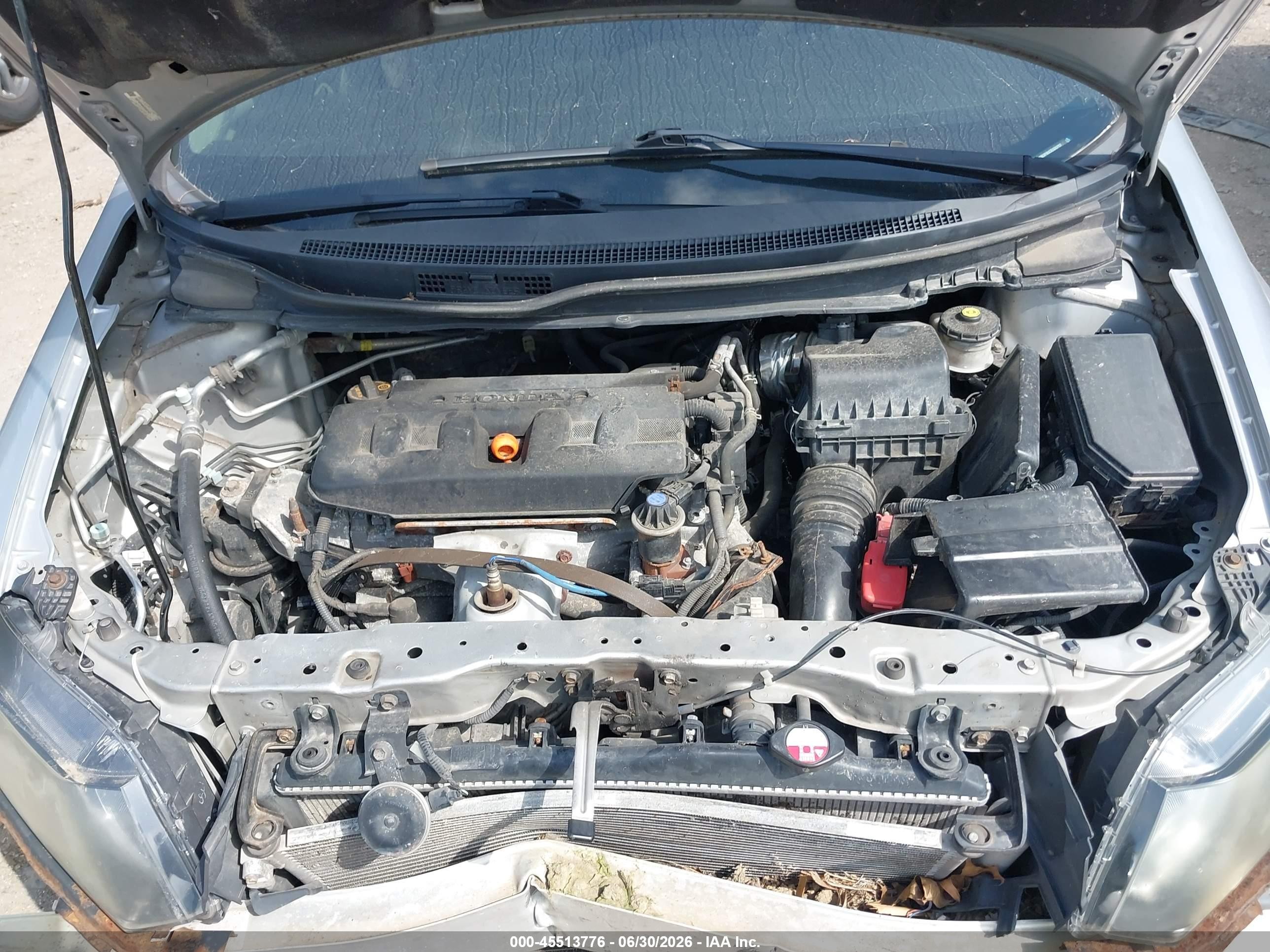 2012 Honda Civic Ex Silver vin: 19XFB2F80CE020757