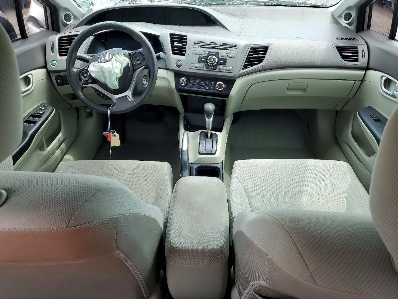 2012 Honda Civic Ex Серебряный vin: 19XFB2F80CE100009