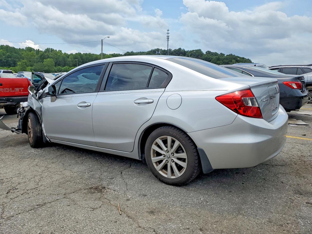 2012 Honda Civic Ex Серебряный vin: 19XFB2F80CE100009