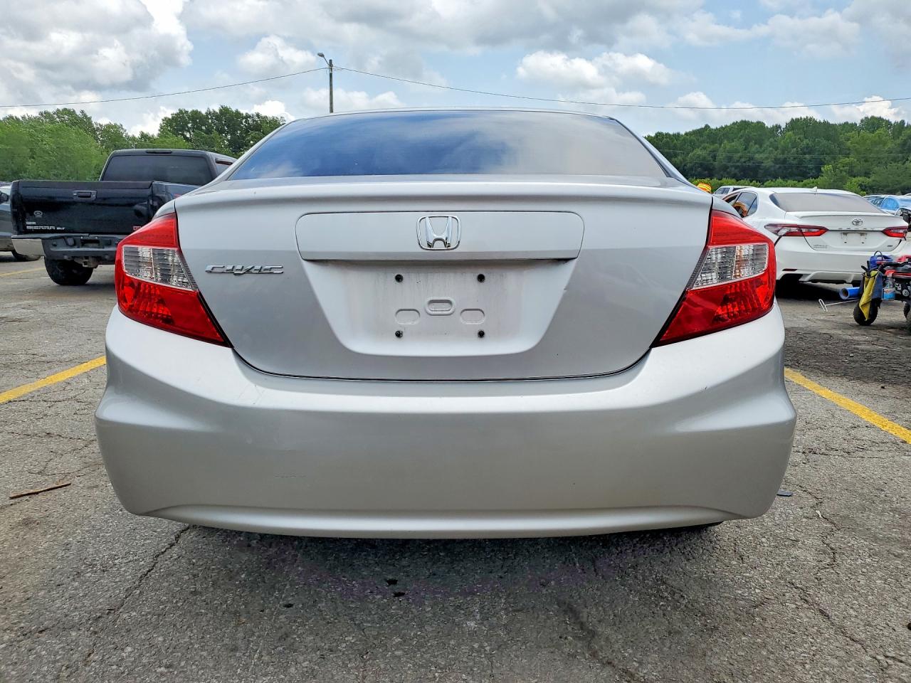 2012 Honda Civic Ex Серебряный vin: 19XFB2F80CE100009