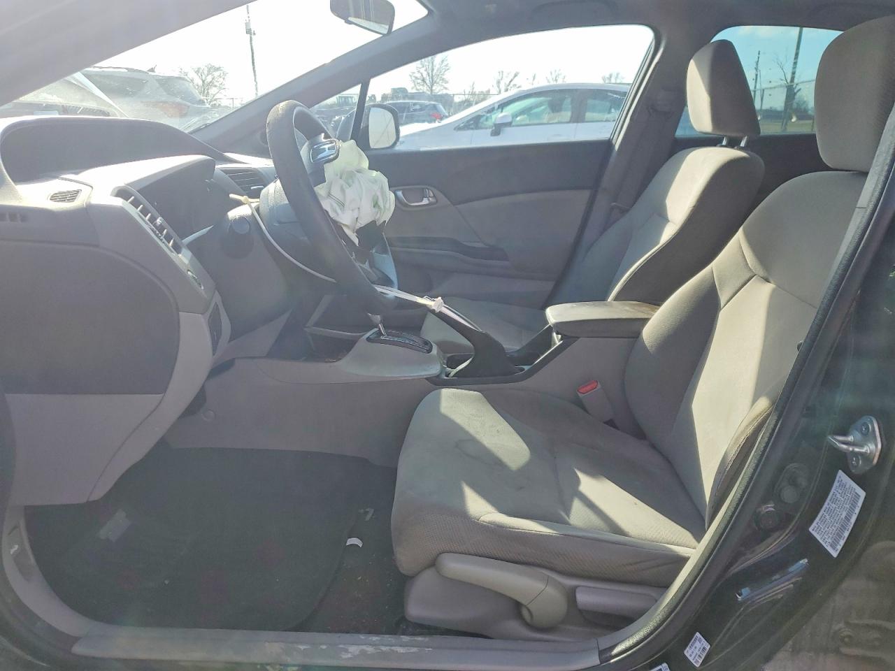 2012 Honda Civic Ex Black vin: 19XFB2F80CE100284