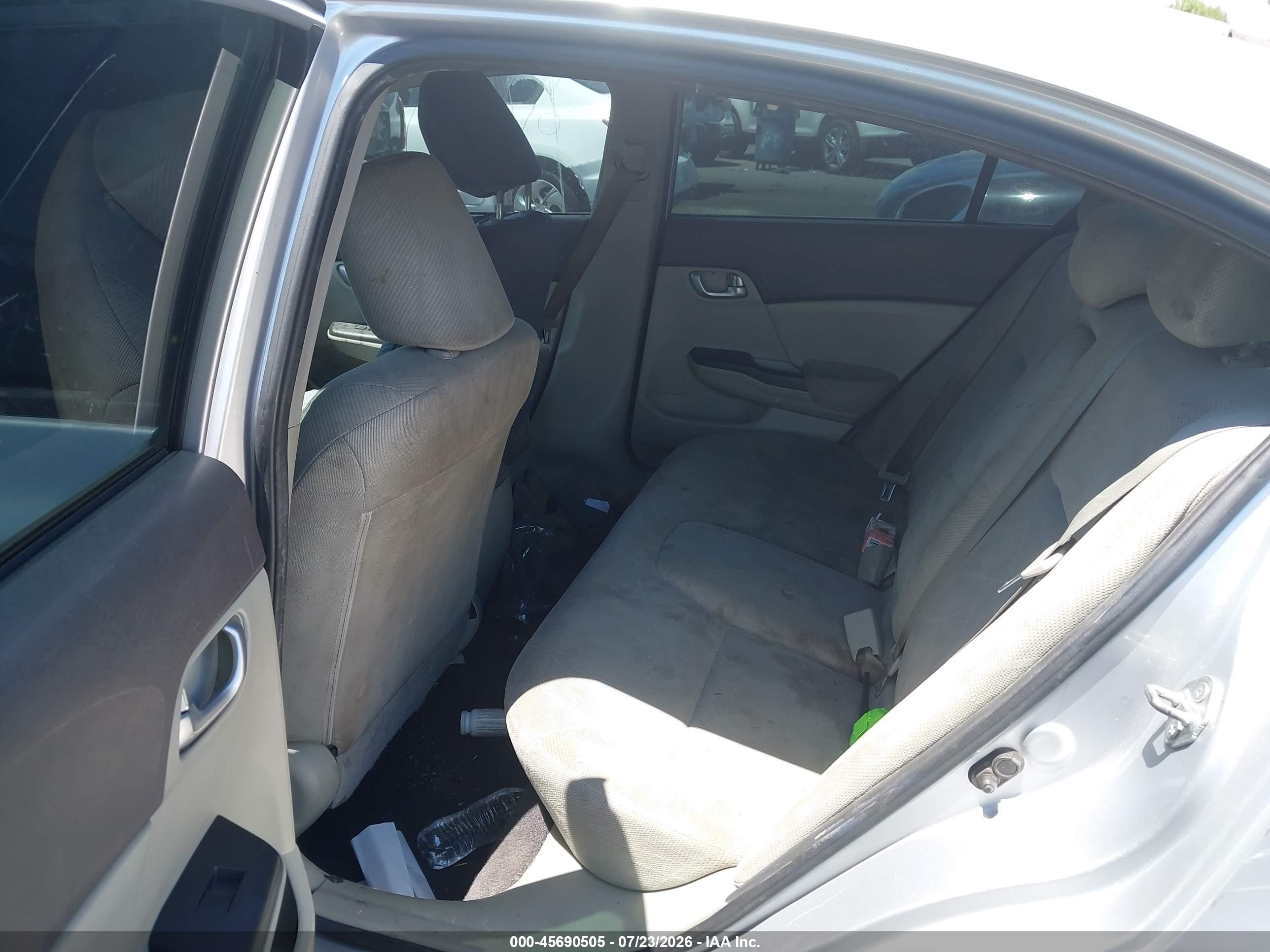 2012 Honda Civic Ex Silver vin: 19XFB2F80CE311467