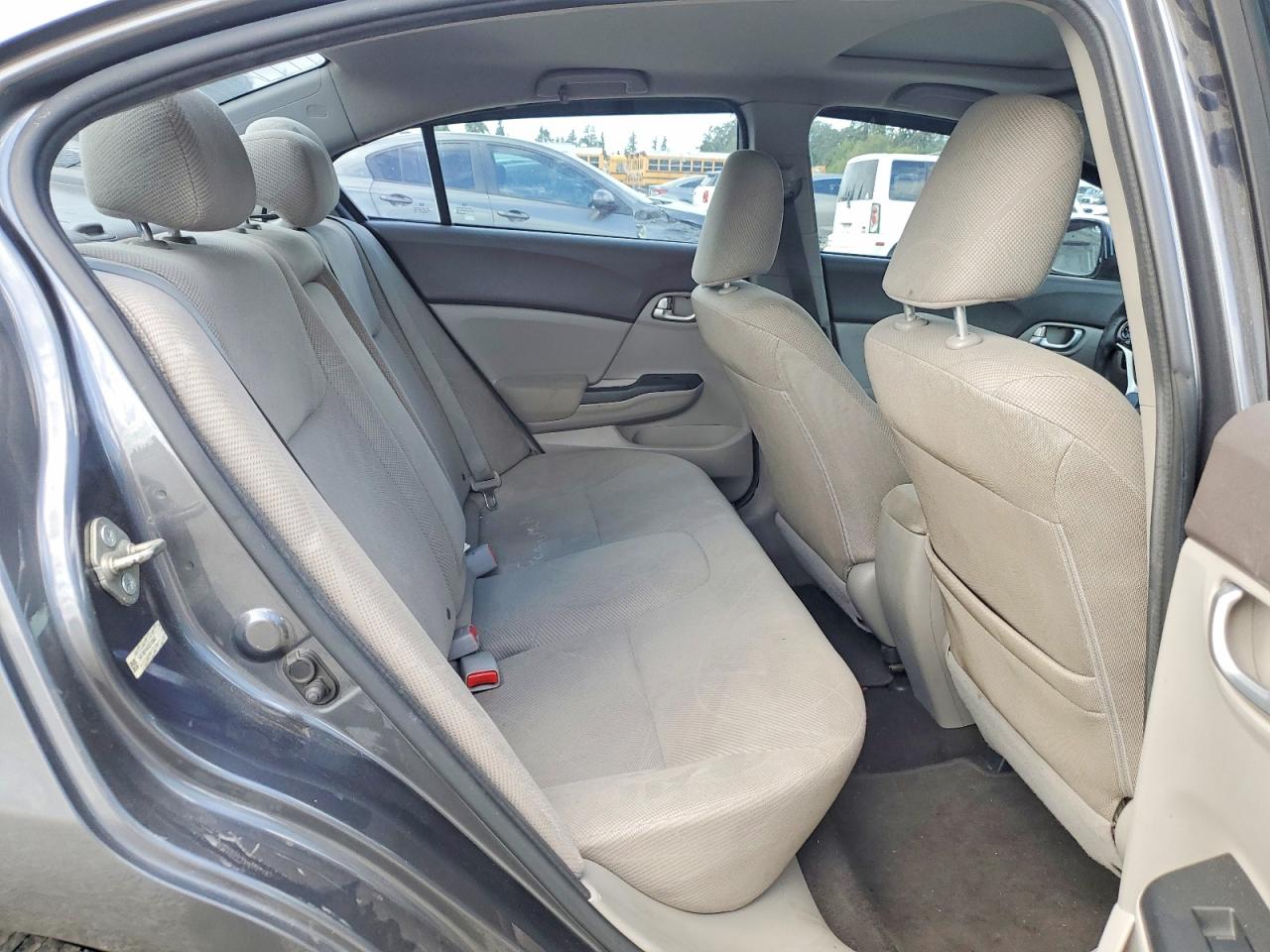 2012 Honda Civic Ex Gray vin: 19XFB2F80CE315583