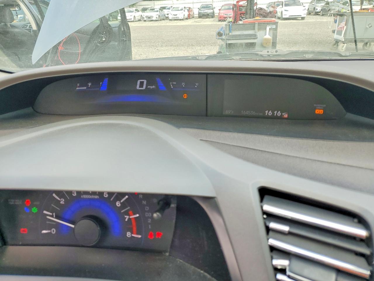 2012 Honda Civic Ex Gray vin: 19XFB2F80CE315583