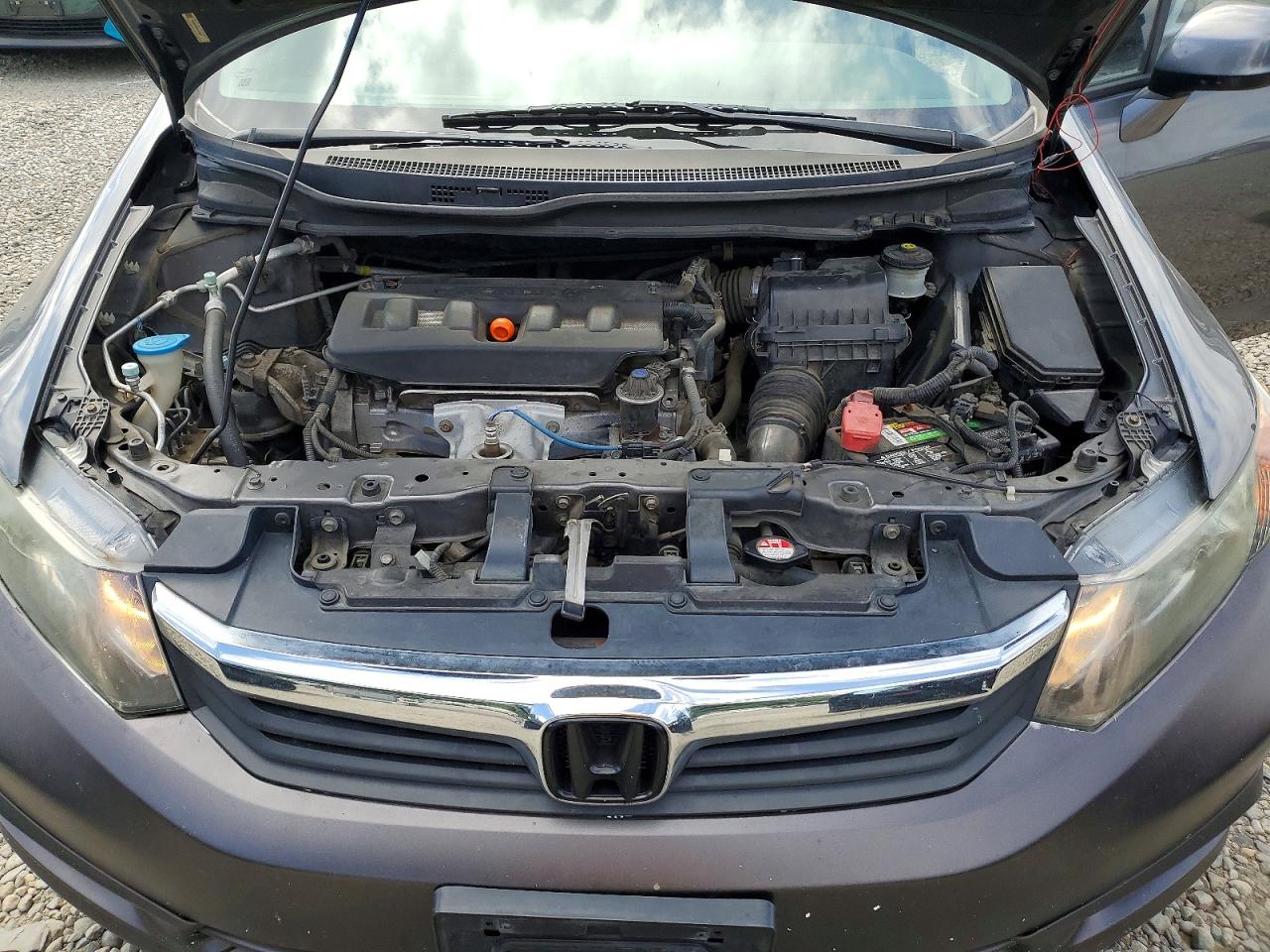 2012 Honda Civic Ex Gray vin: 19XFB2F80CE315583