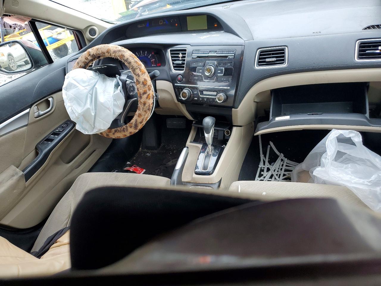 2013 Honda Civic Ex Бордовый vin: 19XFB2F80DE016466