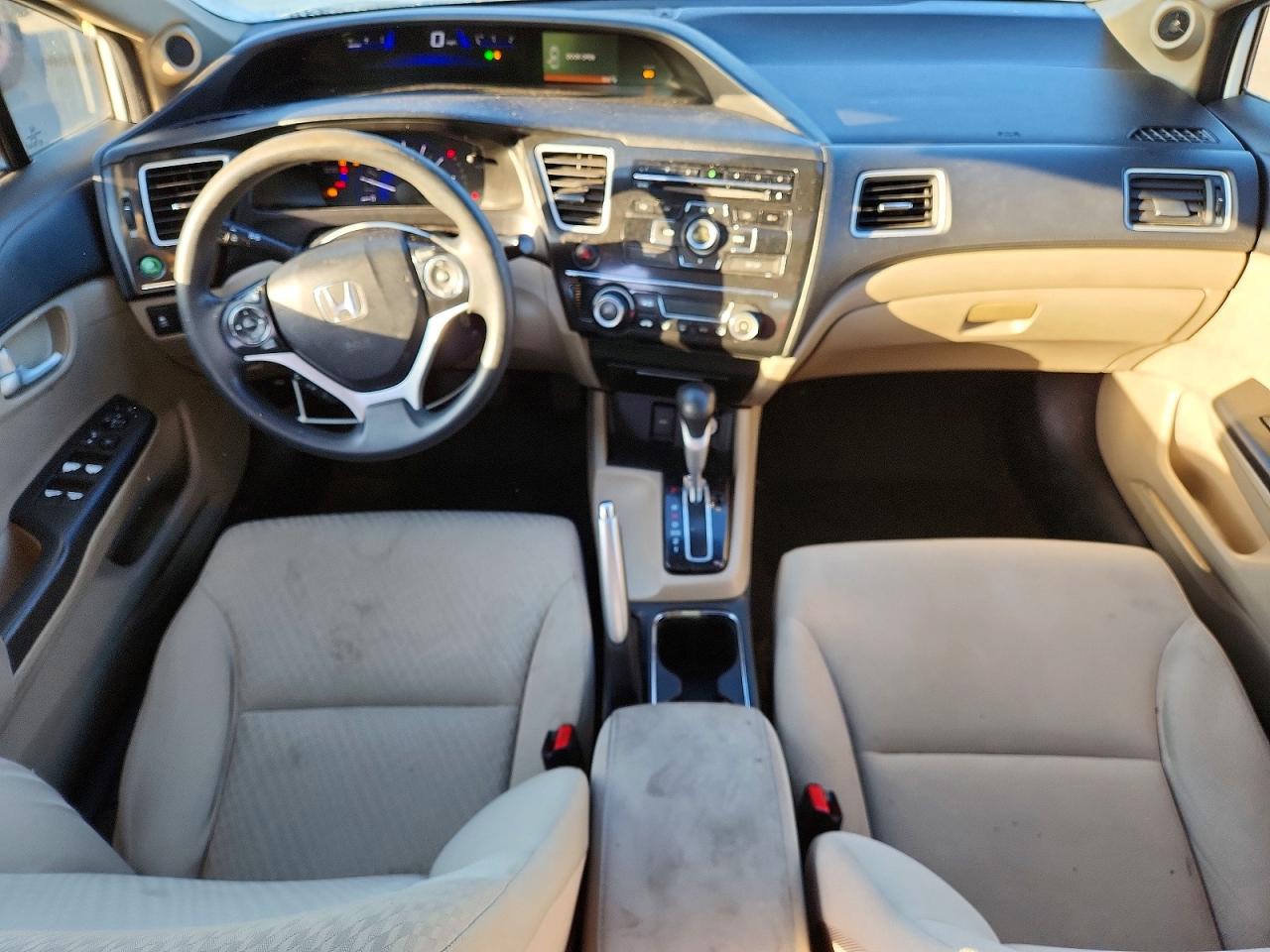 2013 Honda Civic Ex White vin: 19XFB2F80DE037835