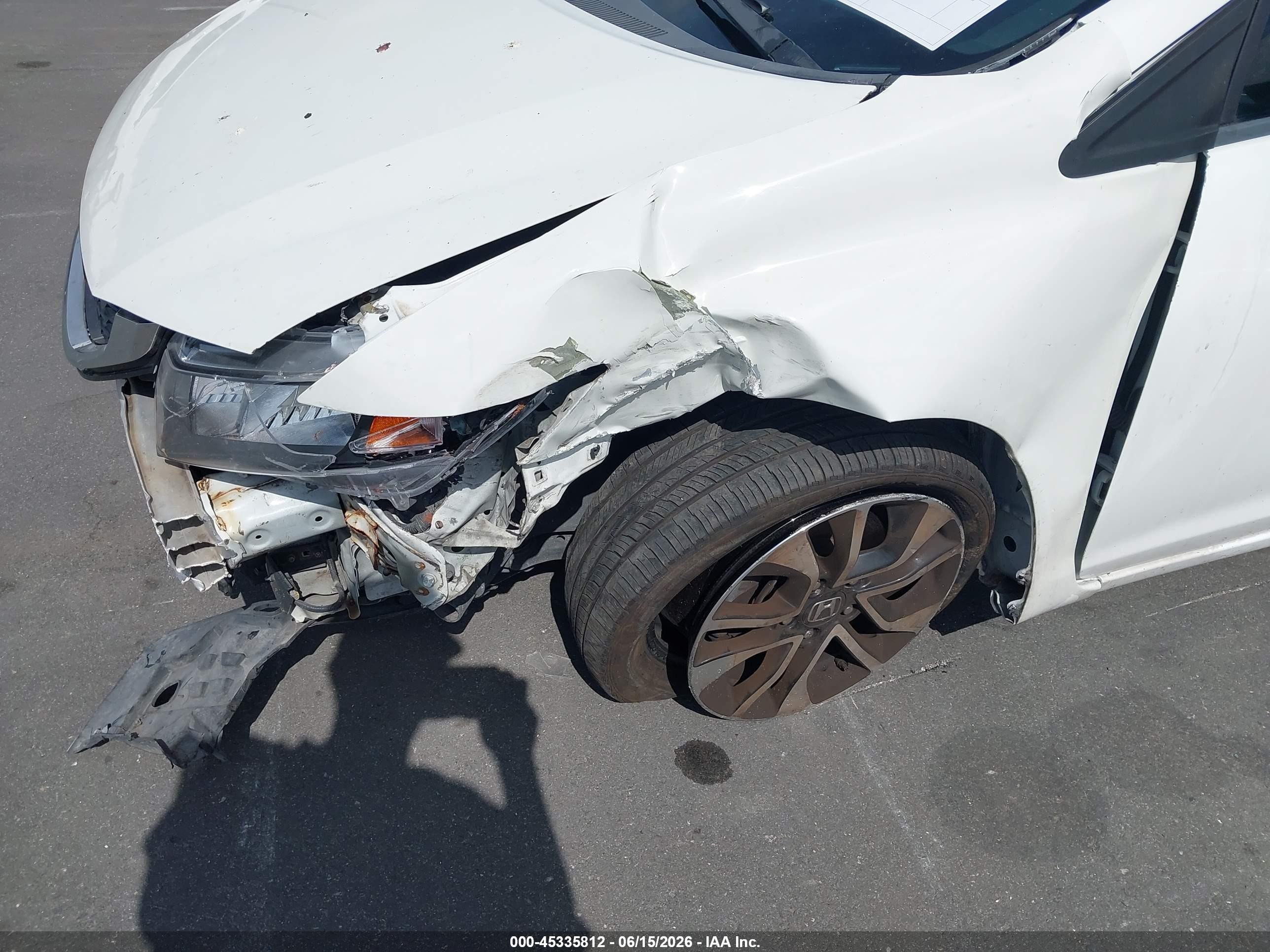 2013 Honda Civic Ex White vin: 19XFB2F80DE050844