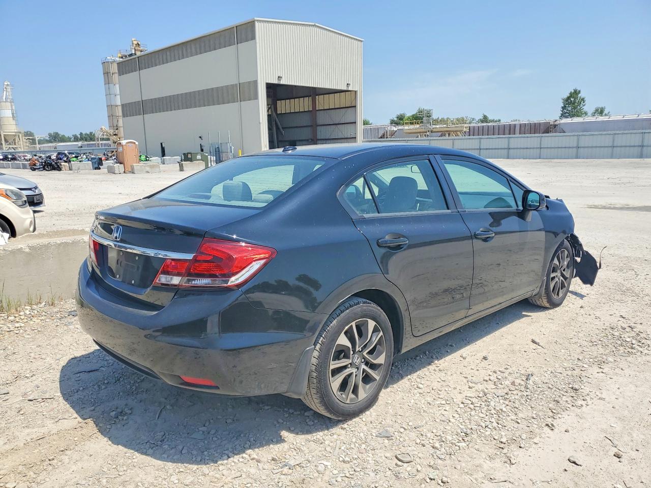 2013 Honda Civic Ex Черный vin: 19XFB2F80DE057714