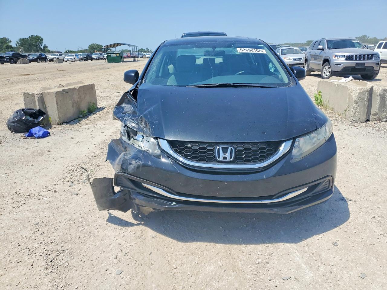 2013 Honda Civic Ex Черный vin: 19XFB2F80DE057714