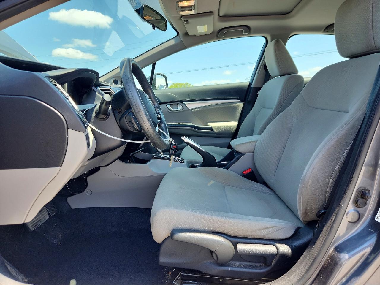2013 Honda Civic Ex Gray vin: 19XFB2F80DE071287