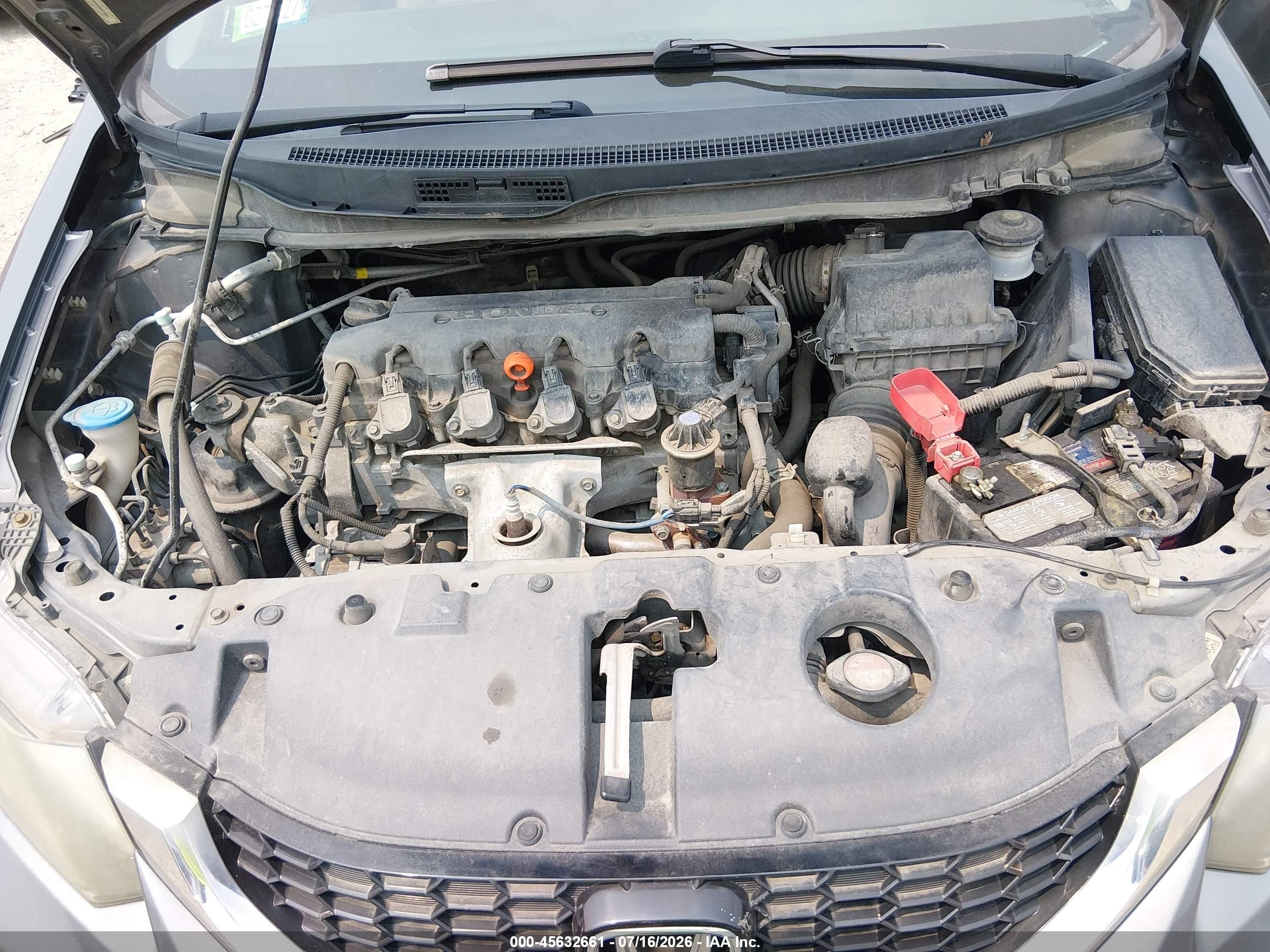 2013 Honda Civic Ex Серый vin: 19XFB2F80DE215680