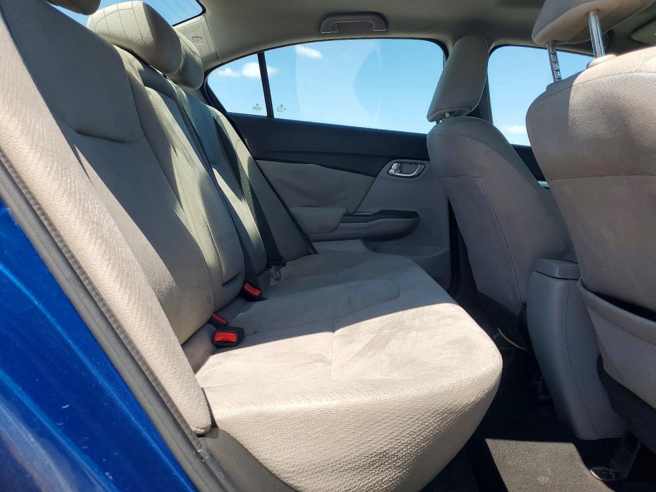 2013 Honda Civic Ex Blue vin: 19XFB2F80DE220829