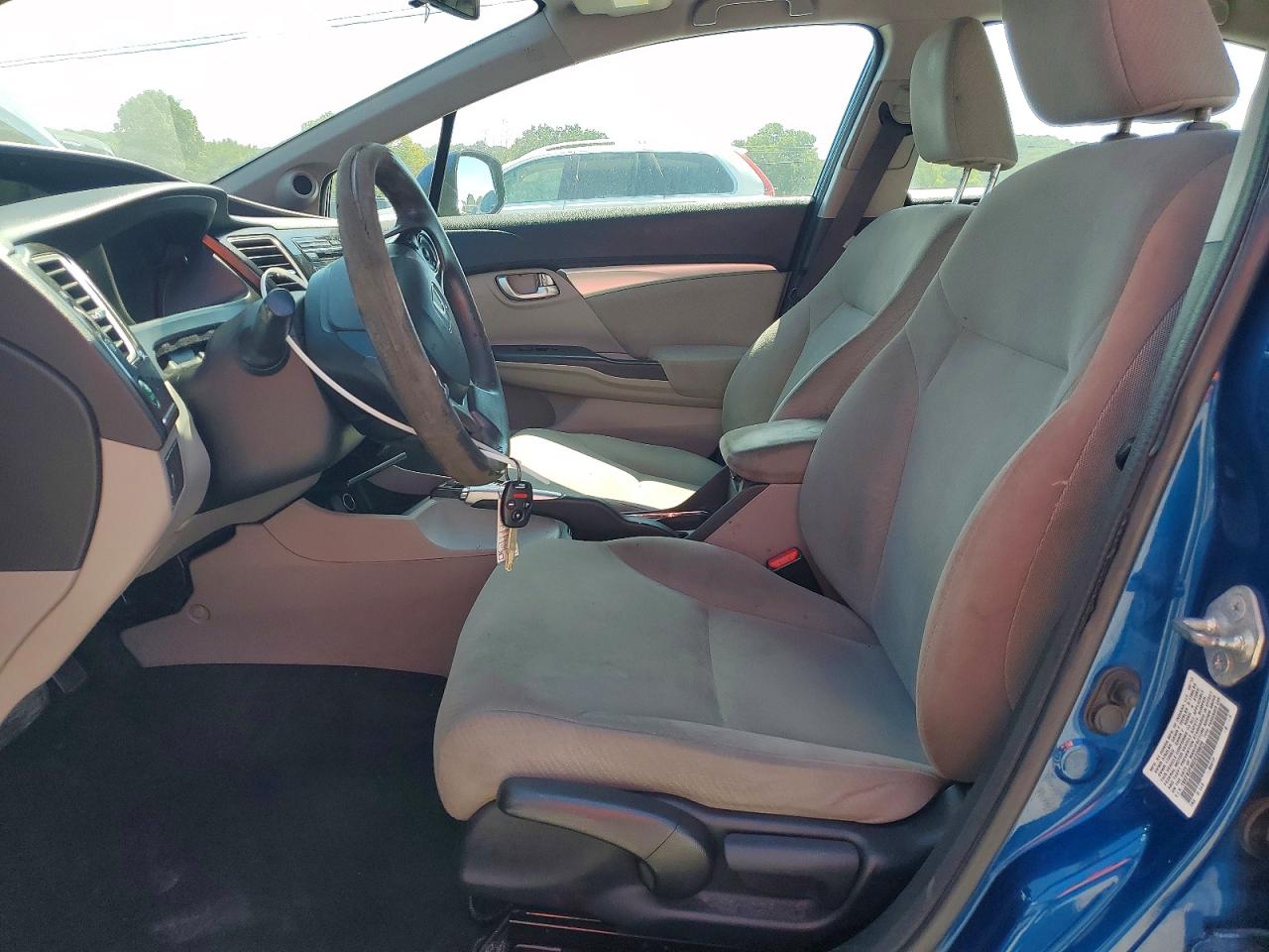 2013 Honda Civic Ex Blue vin: 19XFB2F80DE220829