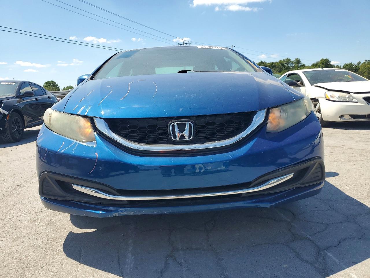 2013 Honda Civic Ex Blue vin: 19XFB2F80DE220829