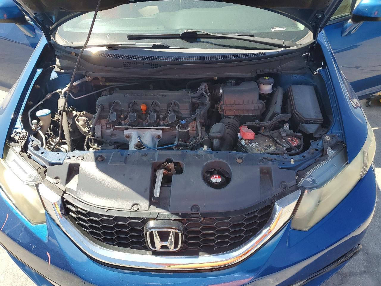 2013 Honda Civic Ex Blue vin: 19XFB2F80DE220829