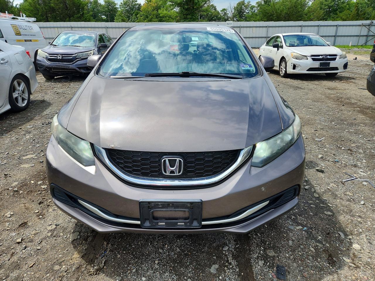 2013 Honda Civic Ex Коричневый vin: 19XFB2F80DE287415