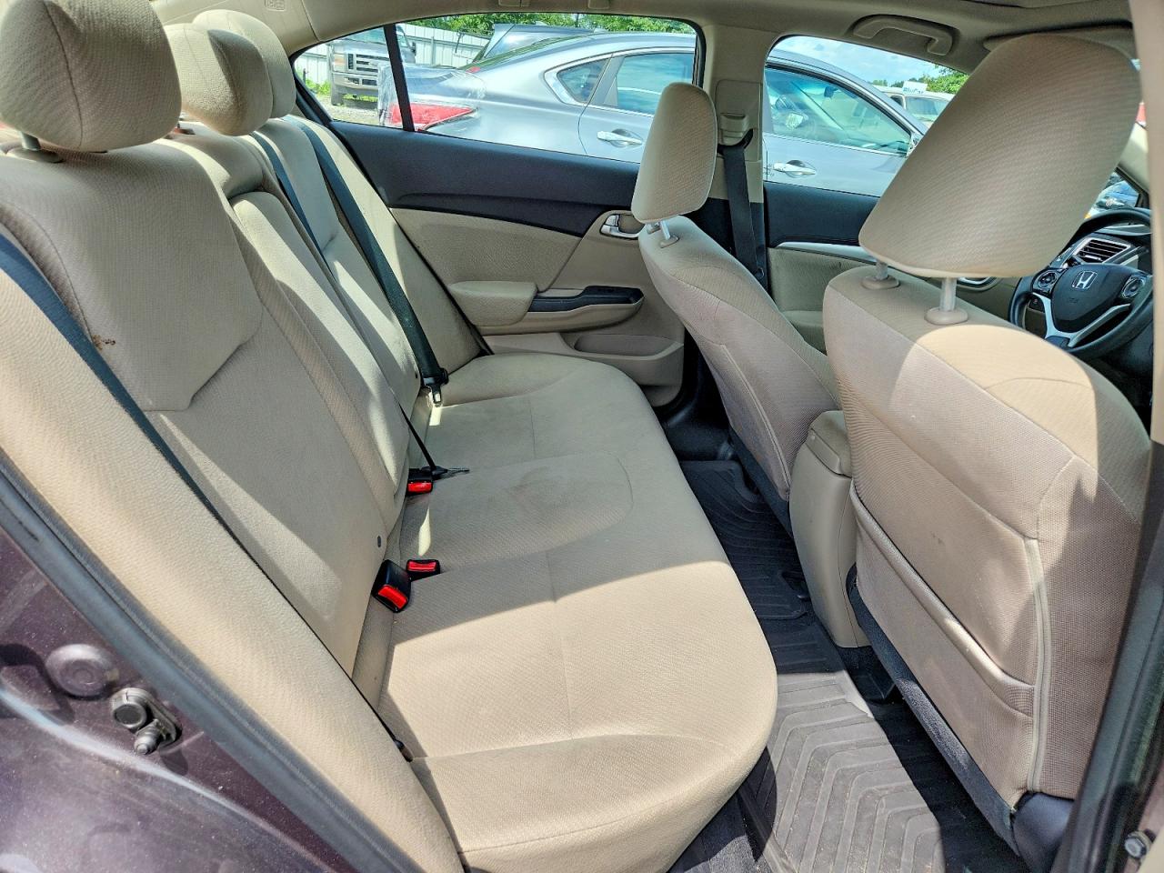 2013 Honda Civic Ex Коричневый vin: 19XFB2F80DE287415