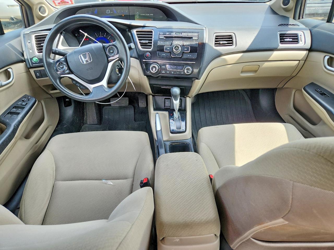 2013 Honda Civic Ex Коричневый vin: 19XFB2F80DE287415