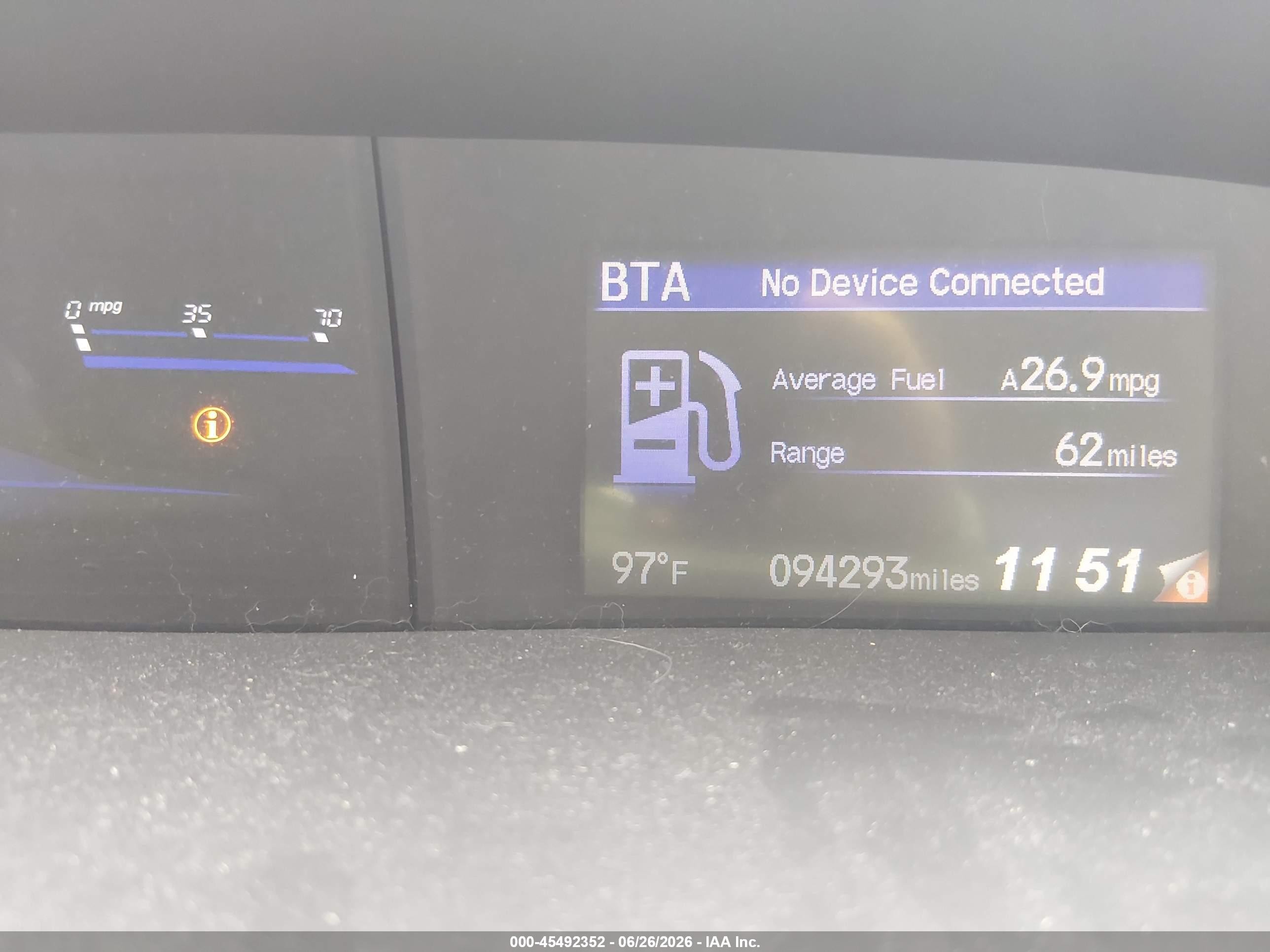 2014 Honda Civic Ex Blue vin: 19XFB2F80EE008045