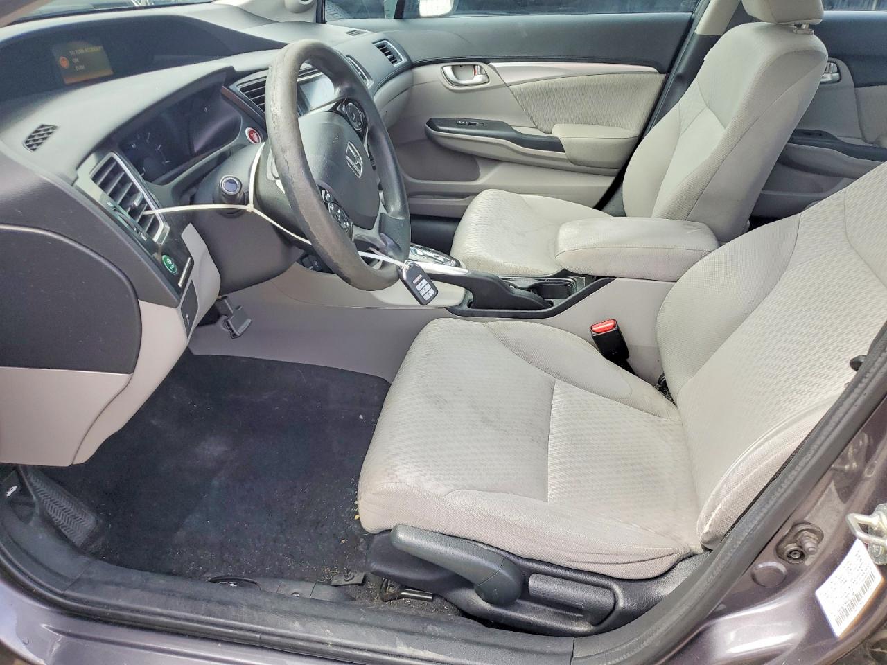2014 Honda Civic Ex Gray vin: 19XFB2F80EE011687