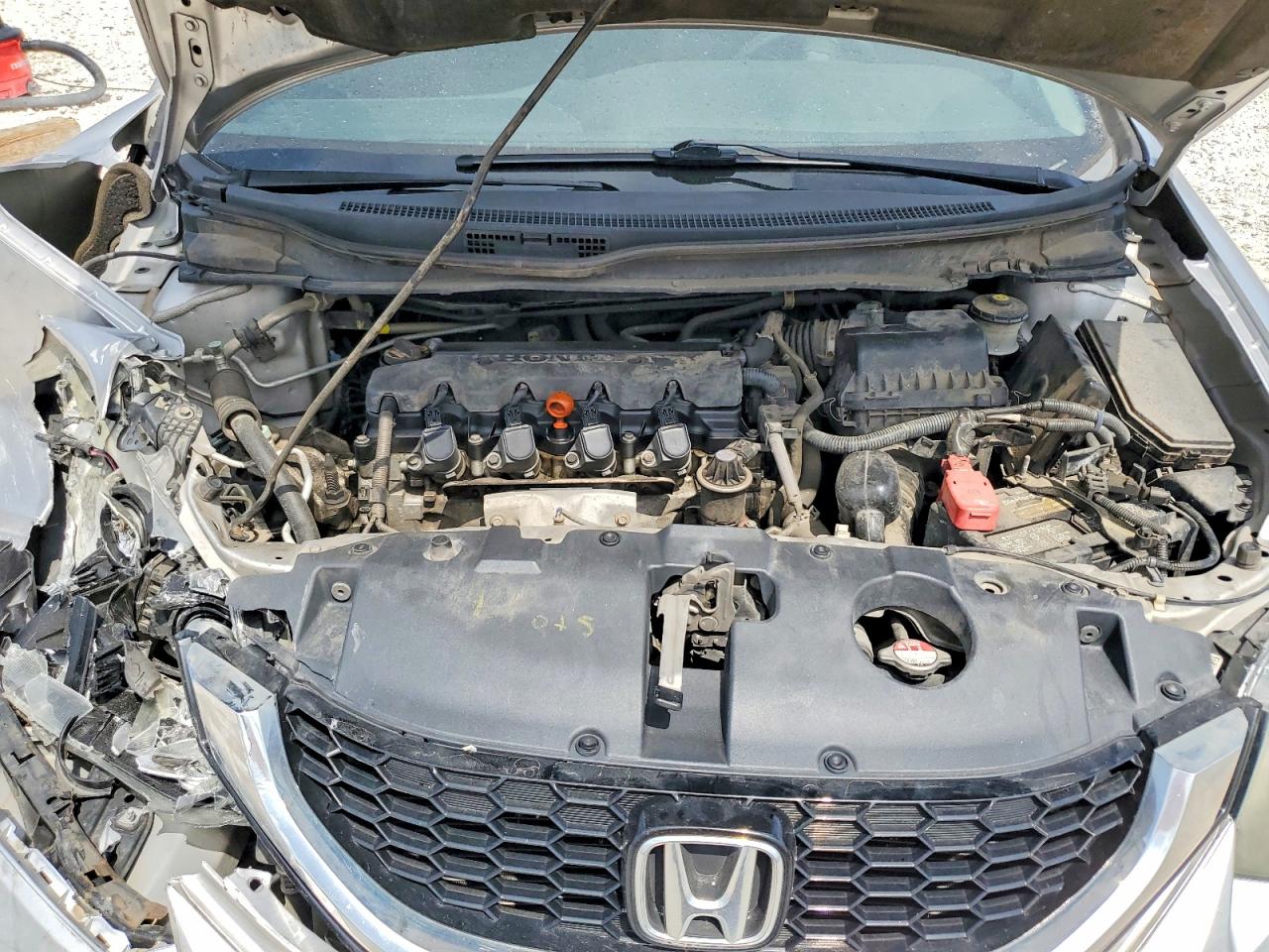 2014 Honda Civic Ex Silver vin: 19XFB2F80EE032040