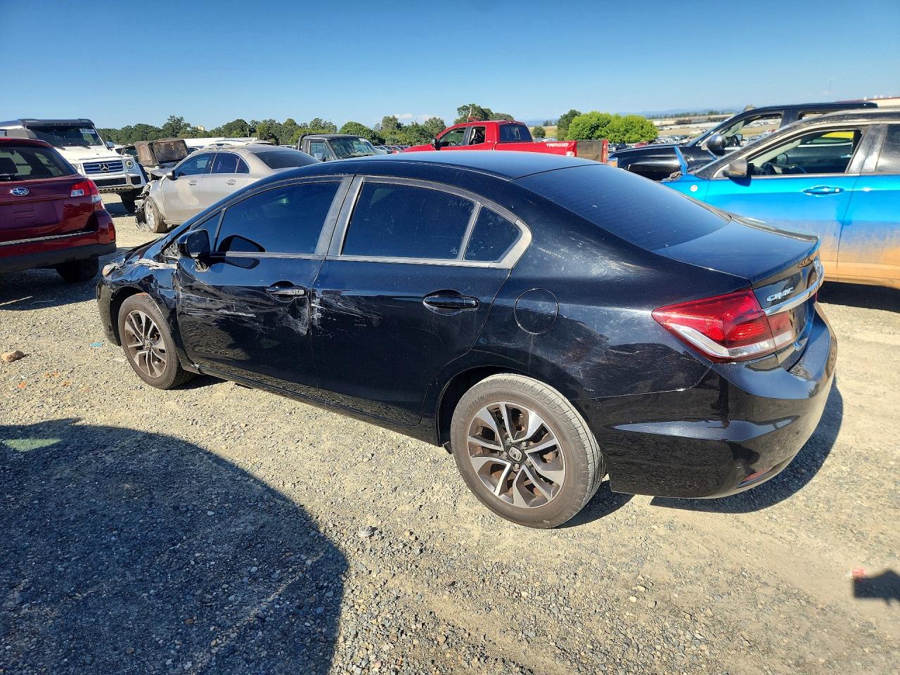 2014 Honda Civic Ex Black vin: 19XFB2F80EE048139