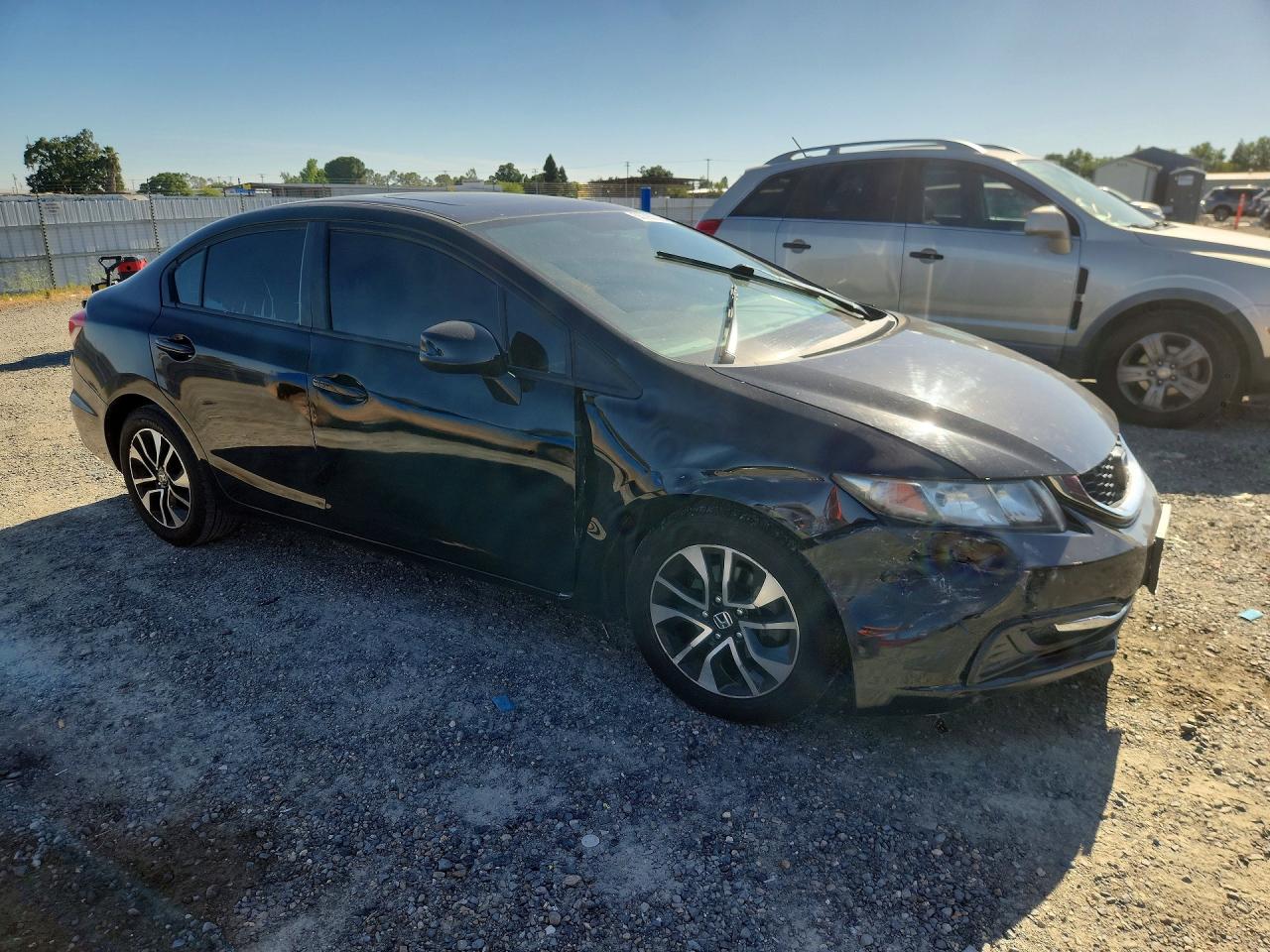 2014 Honda Civic Ex Black vin: 19XFB2F80EE048139