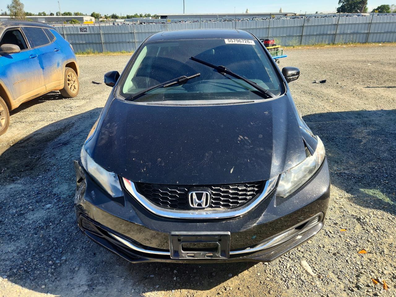 2014 Honda Civic Ex Black vin: 19XFB2F80EE048139