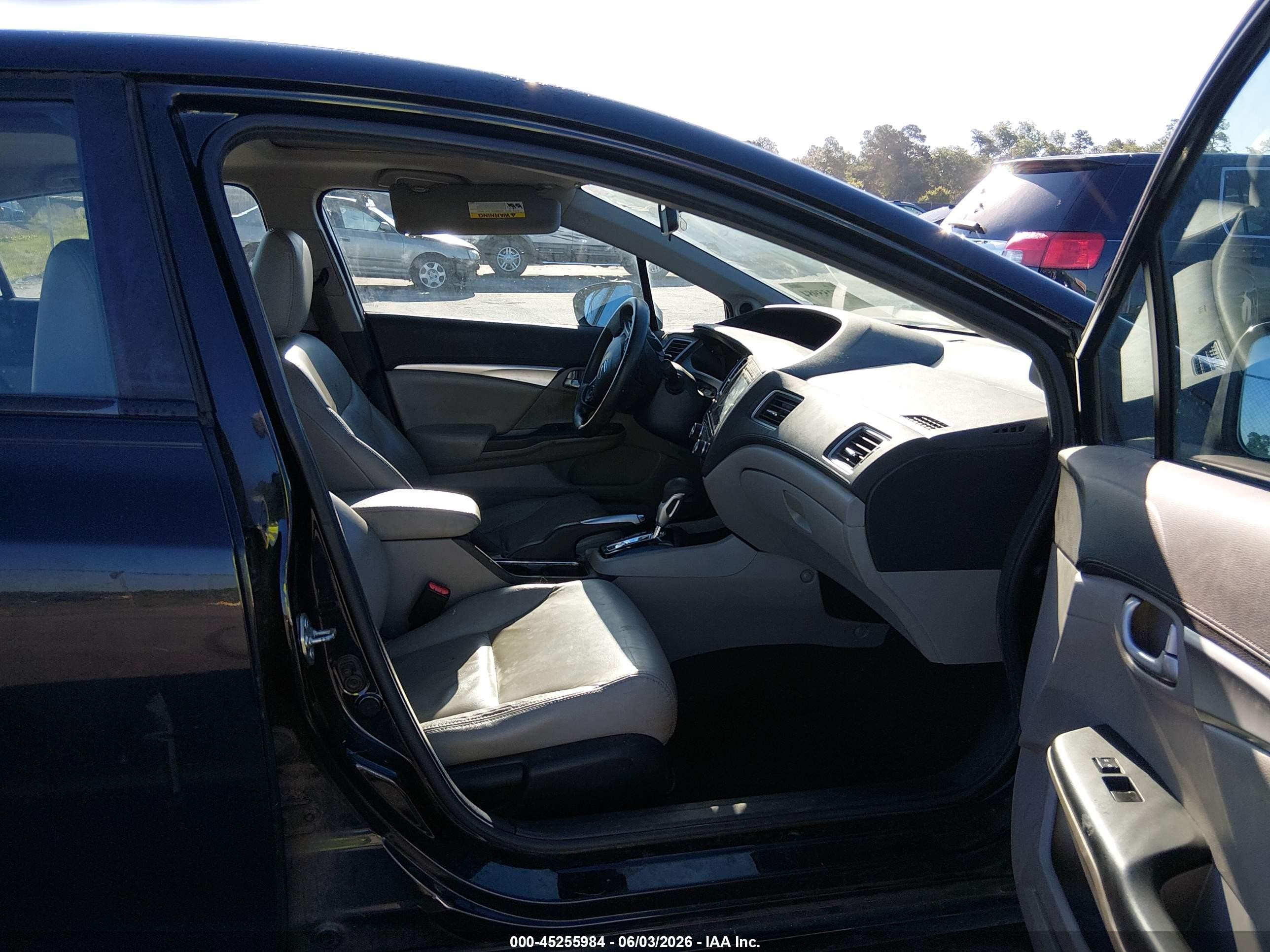 2014 Honda Civic Ex Black vin: 19XFB2F80EE054507