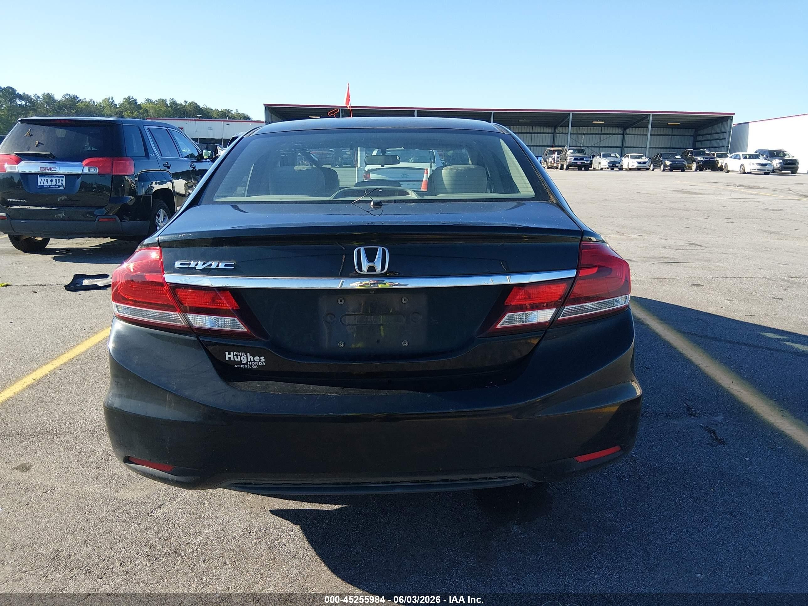 2014 Honda Civic Ex Black vin: 19XFB2F80EE054507