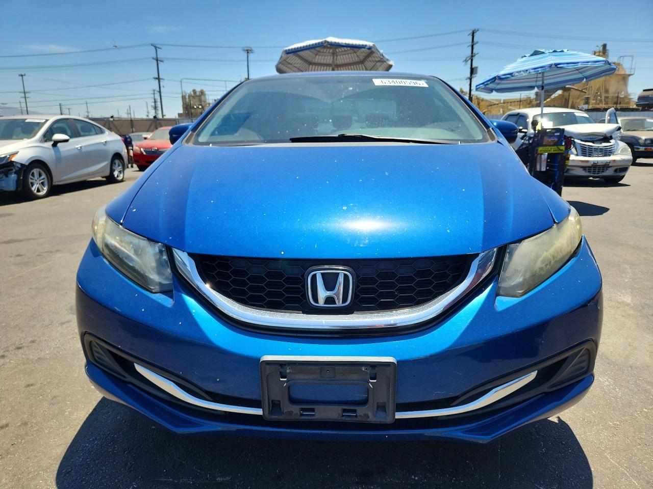 2014 Honda Civic Ex Blue vin: 19XFB2F80EE263620