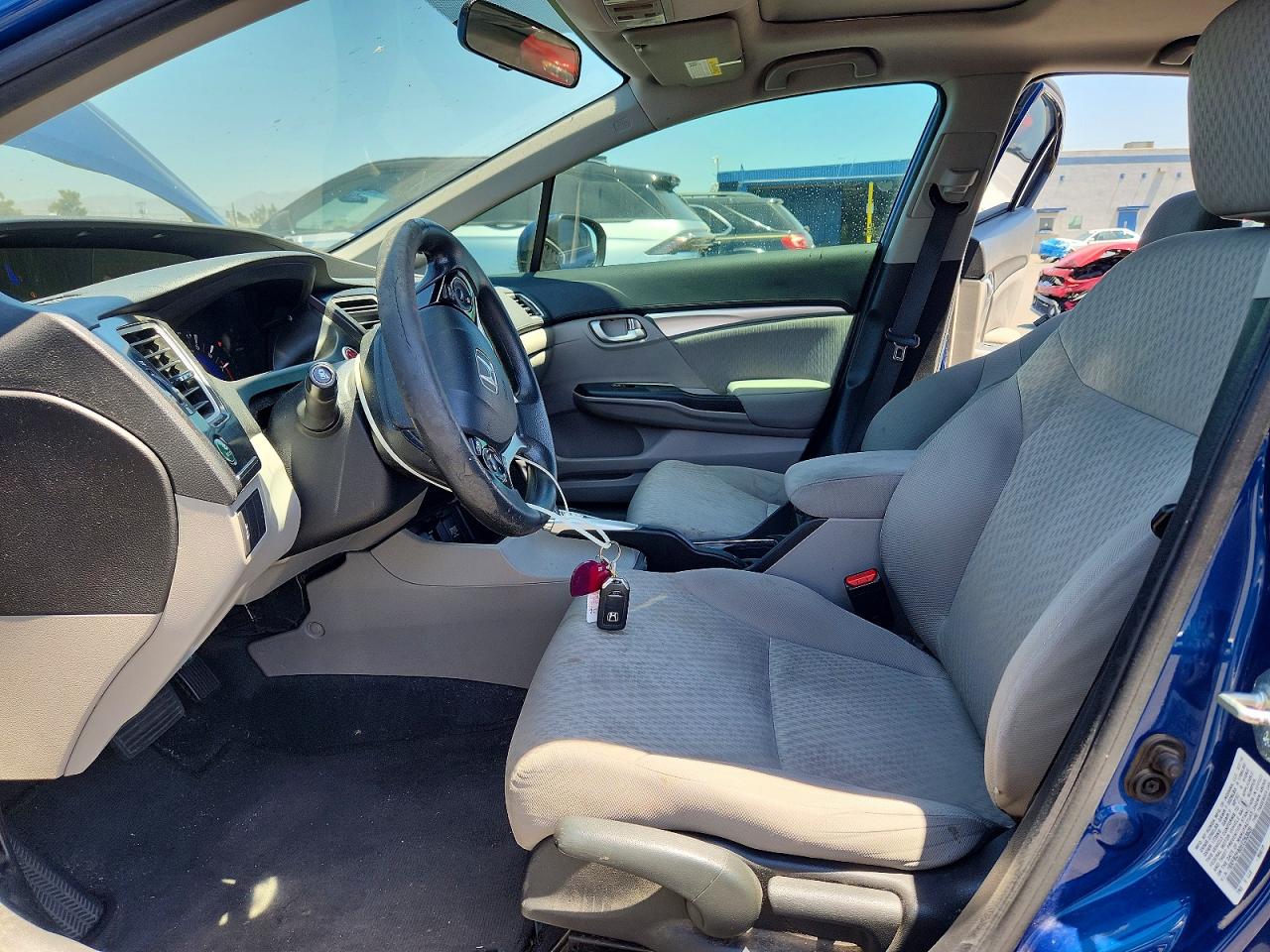 2014 Honda Civic Ex Blue vin: 19XFB2F80EE263620