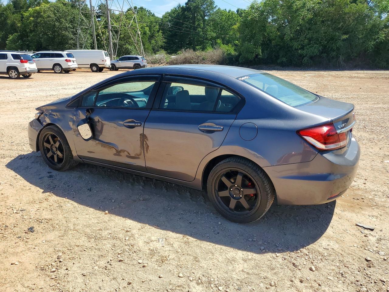 2014 Honda Civic Ex Gray vin: 19XFB2F80EE268431