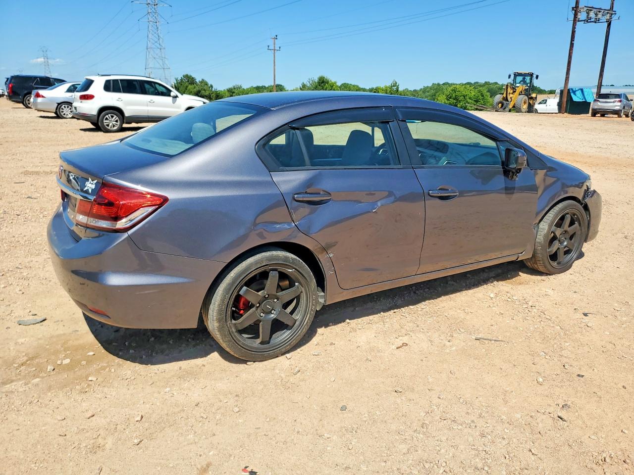 2014 Honda Civic Ex Gray vin: 19XFB2F80EE268431