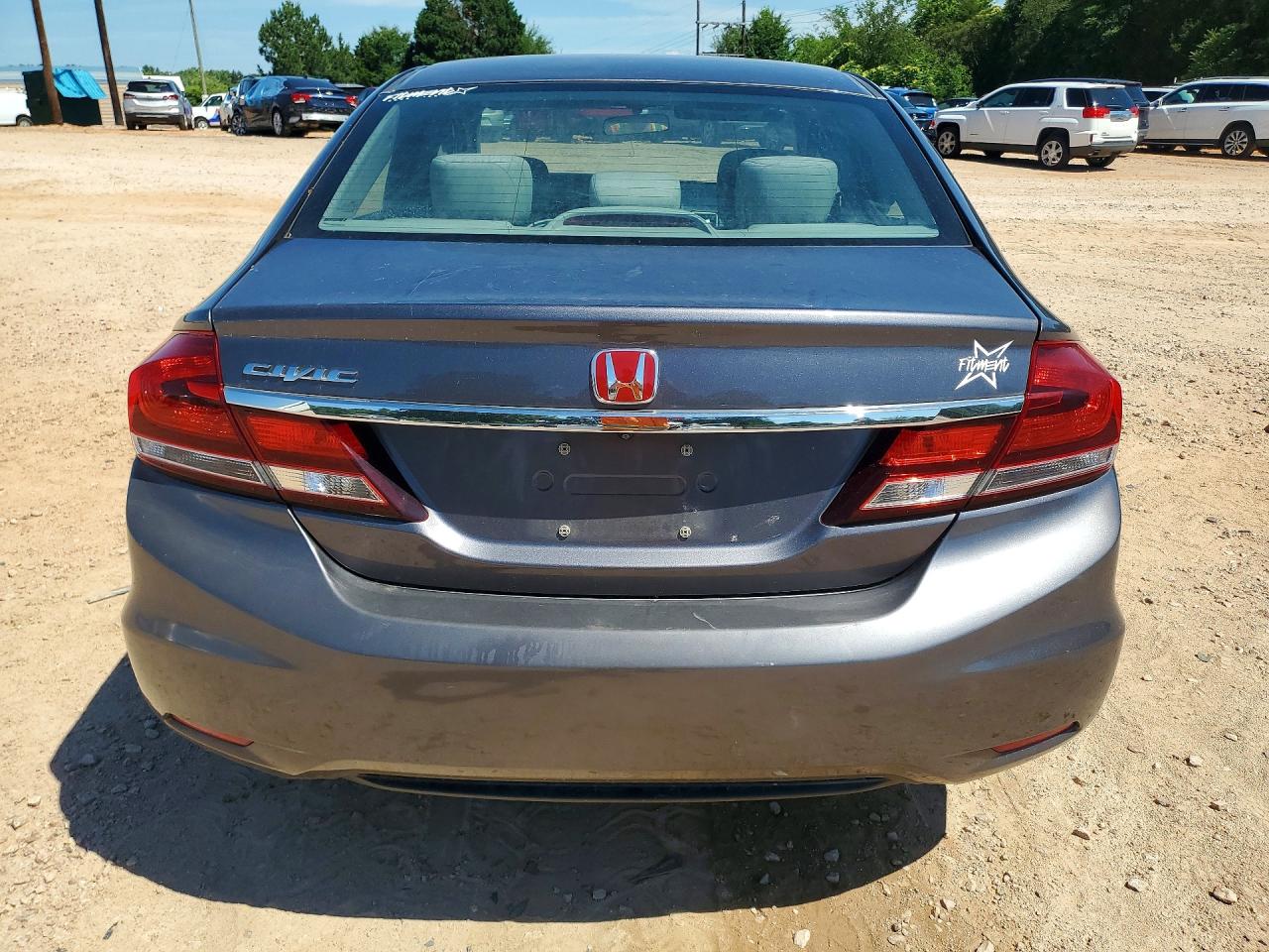 2014 Honda Civic Ex Gray vin: 19XFB2F80EE268431