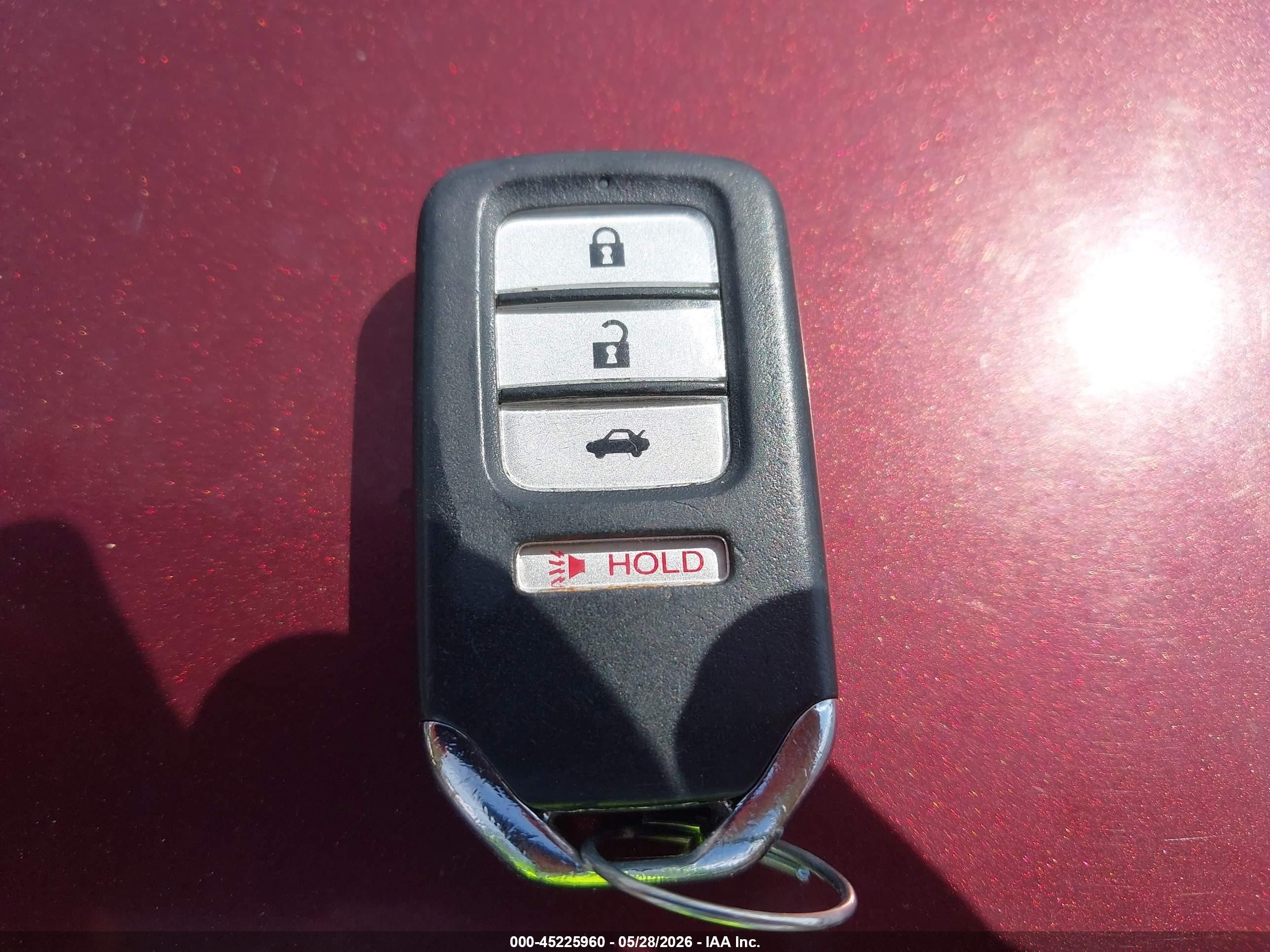 2015 Honda Civic Ex Burgundy vin: 19XFB2F80FE005003