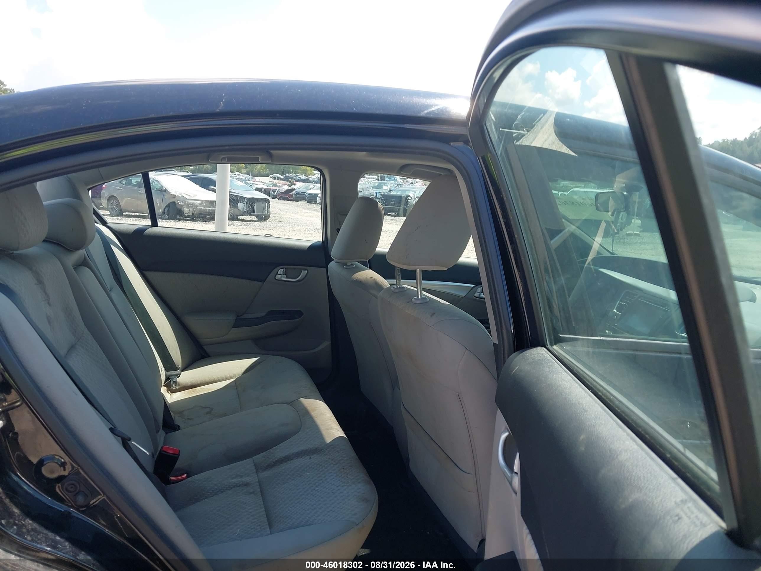 2015 Honda Civic Ex Black vin: 19XFB2F80FE006619