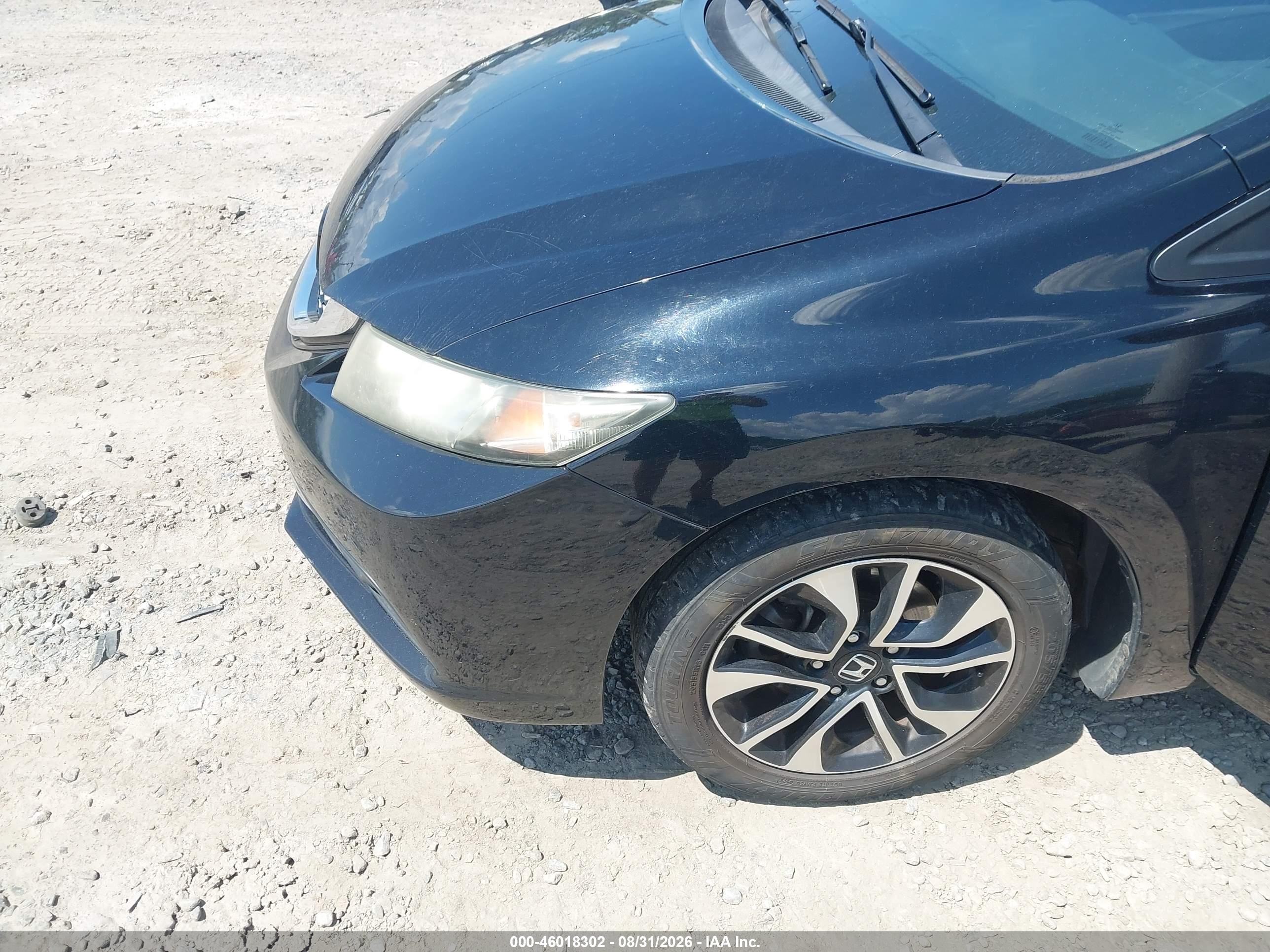 2015 Honda Civic Ex Black vin: 19XFB2F80FE006619