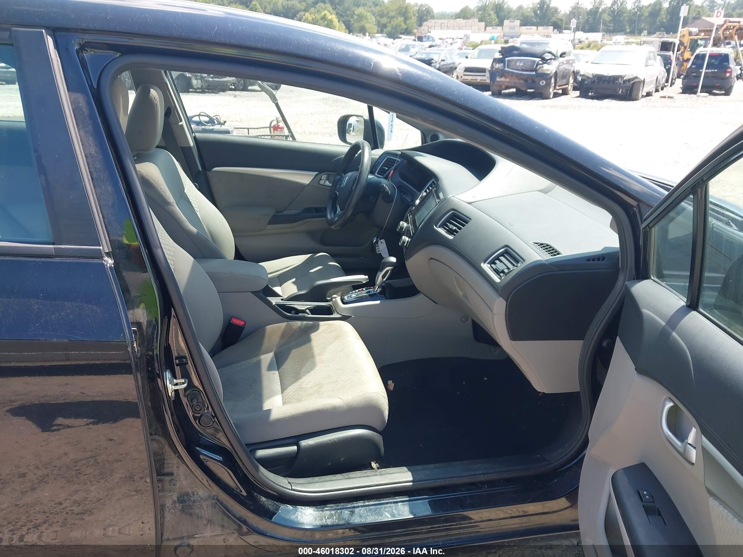 2015 Honda Civic Ex Black vin: 19XFB2F80FE006619
