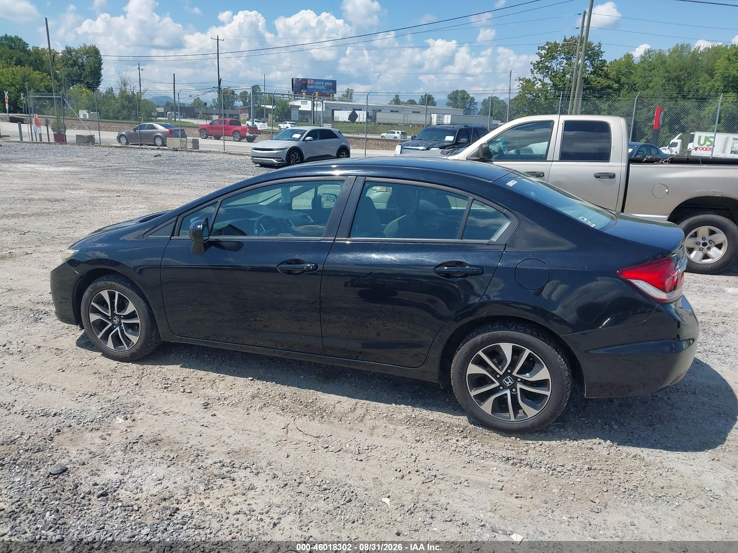 2015 Honda Civic Ex Black vin: 19XFB2F80FE006619