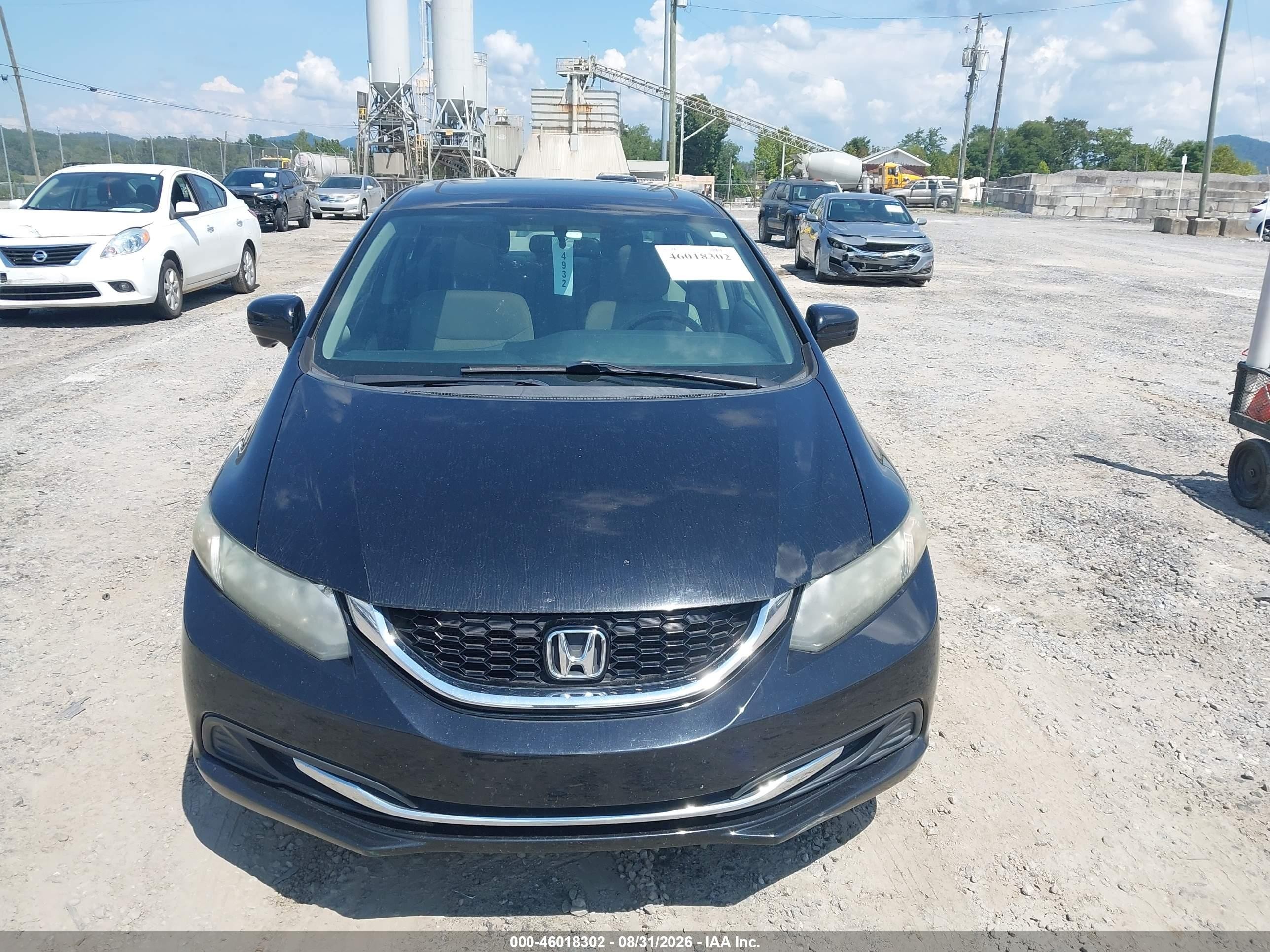 2015 Honda Civic Ex Black vin: 19XFB2F80FE006619