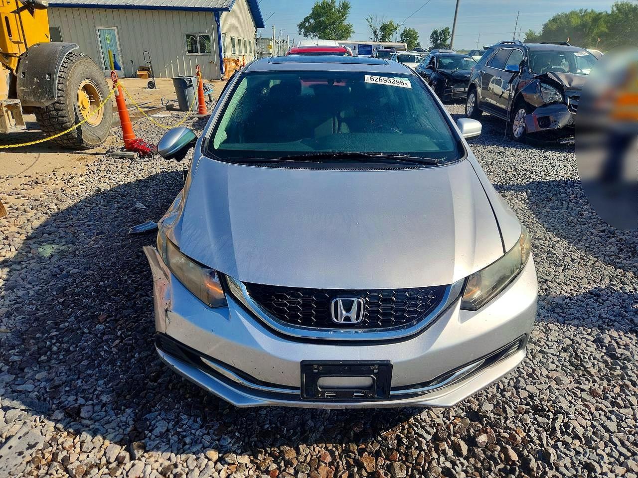 2015 Honda Civic Ex Silver vin: 19XFB2F80FE025509