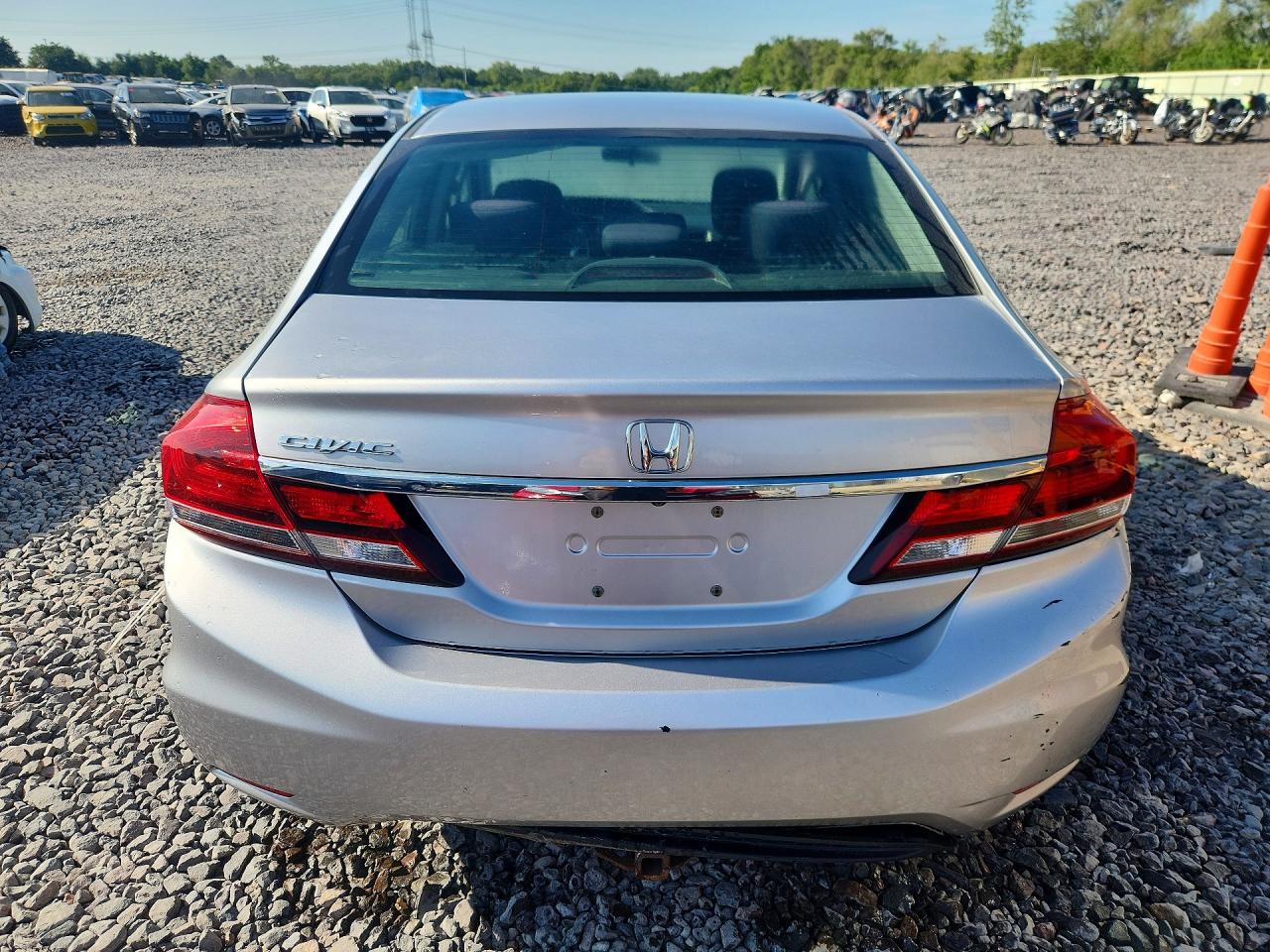 2015 Honda Civic Ex Silver vin: 19XFB2F80FE025509