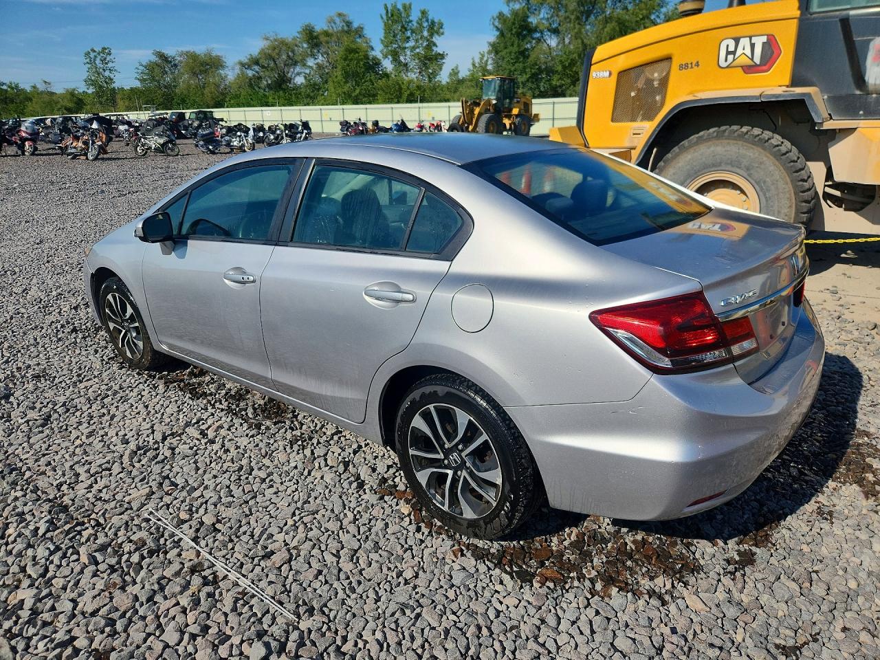 2015 Honda Civic Ex Silver vin: 19XFB2F80FE025509