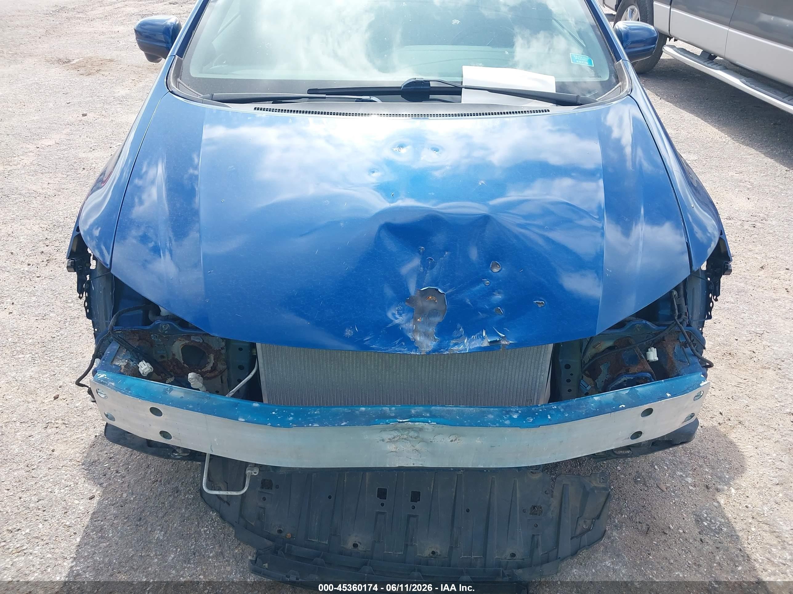 2015 Honda Civic Ex Blue vin: 19XFB2F80FE031178
