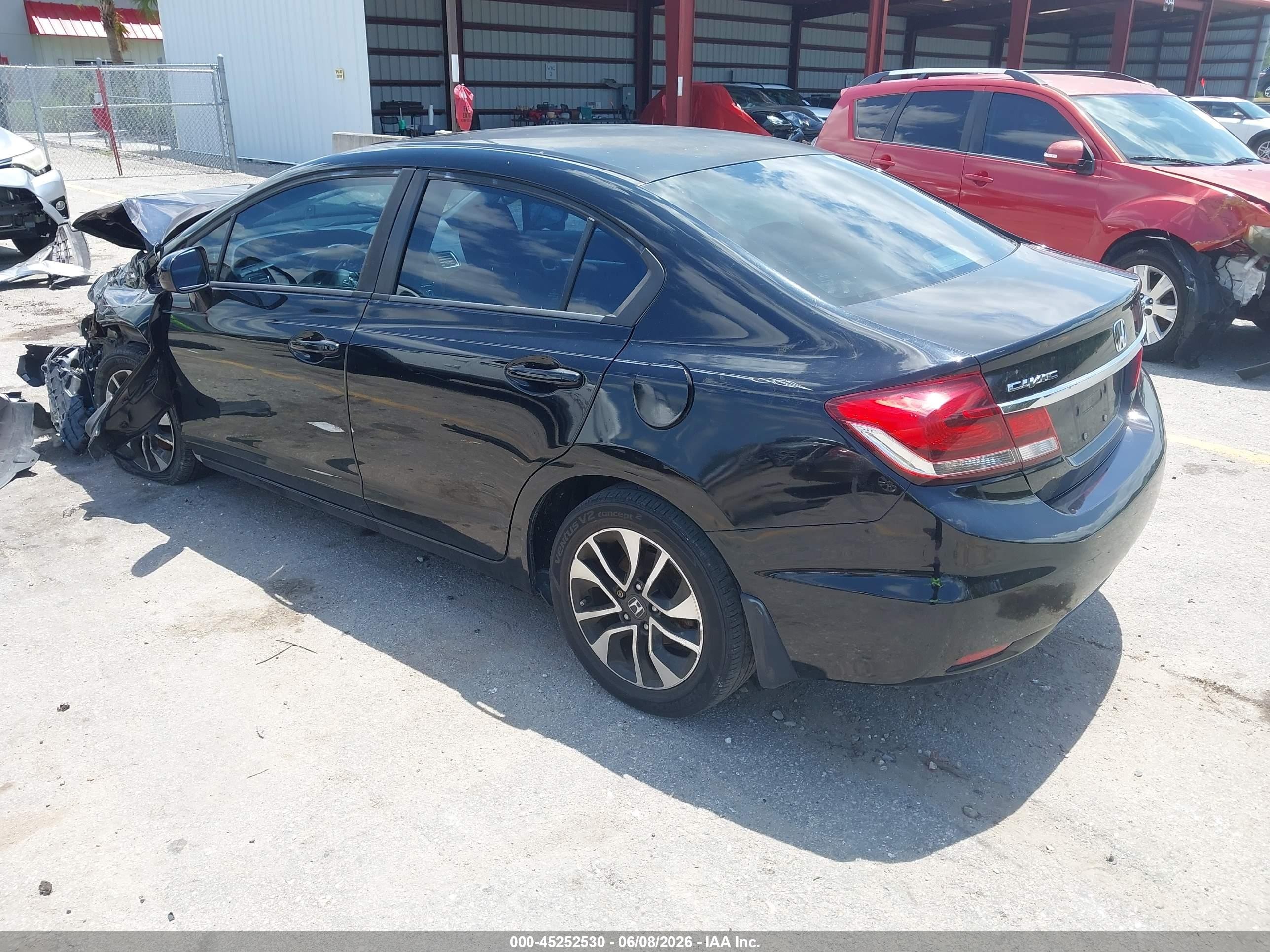 2015 Honda Civic Ex Black vin: 19XFB2F80FE051480